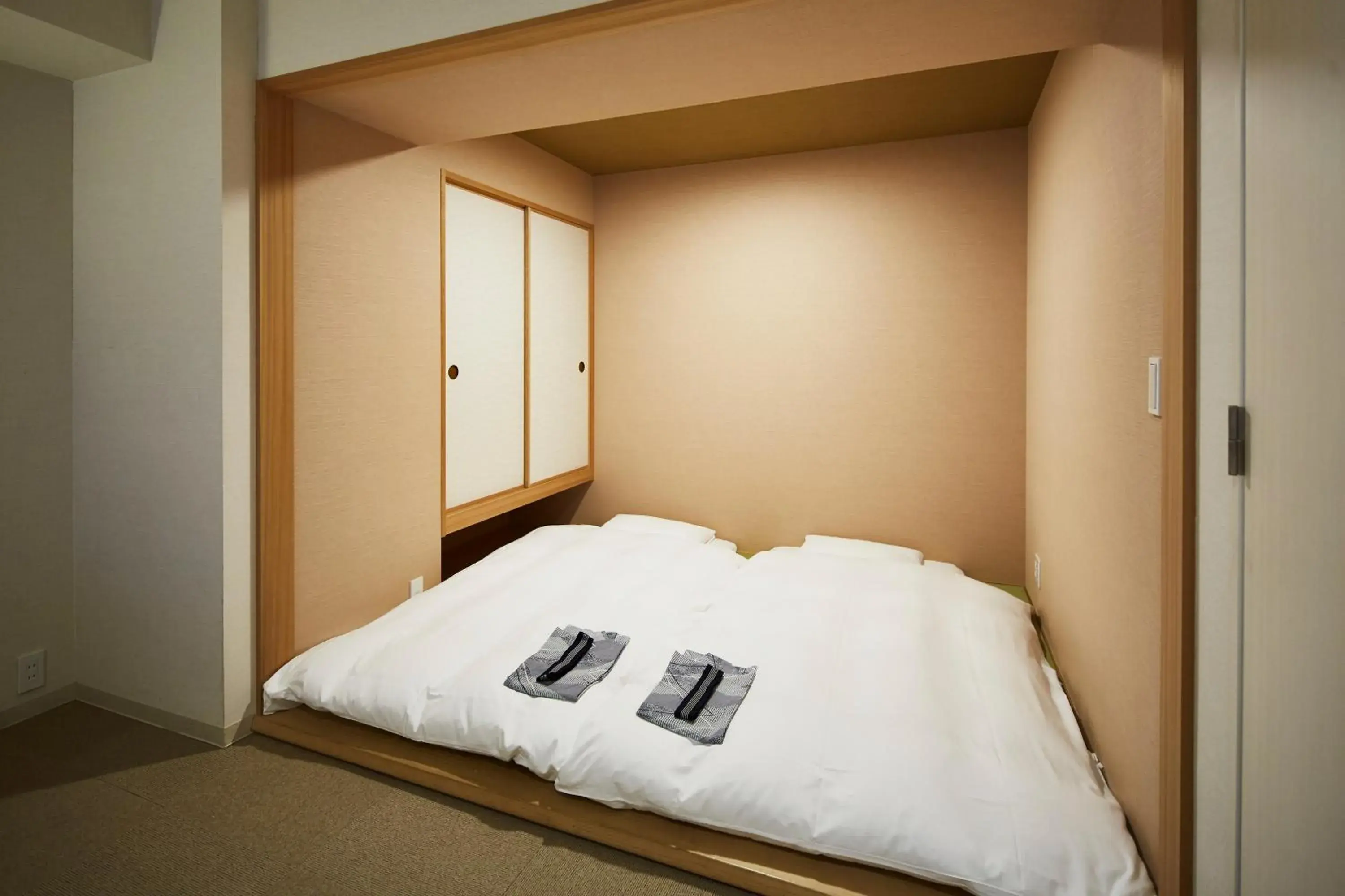 Bedroom, Bed in Citadines Karasuma-Gojo Kyoto