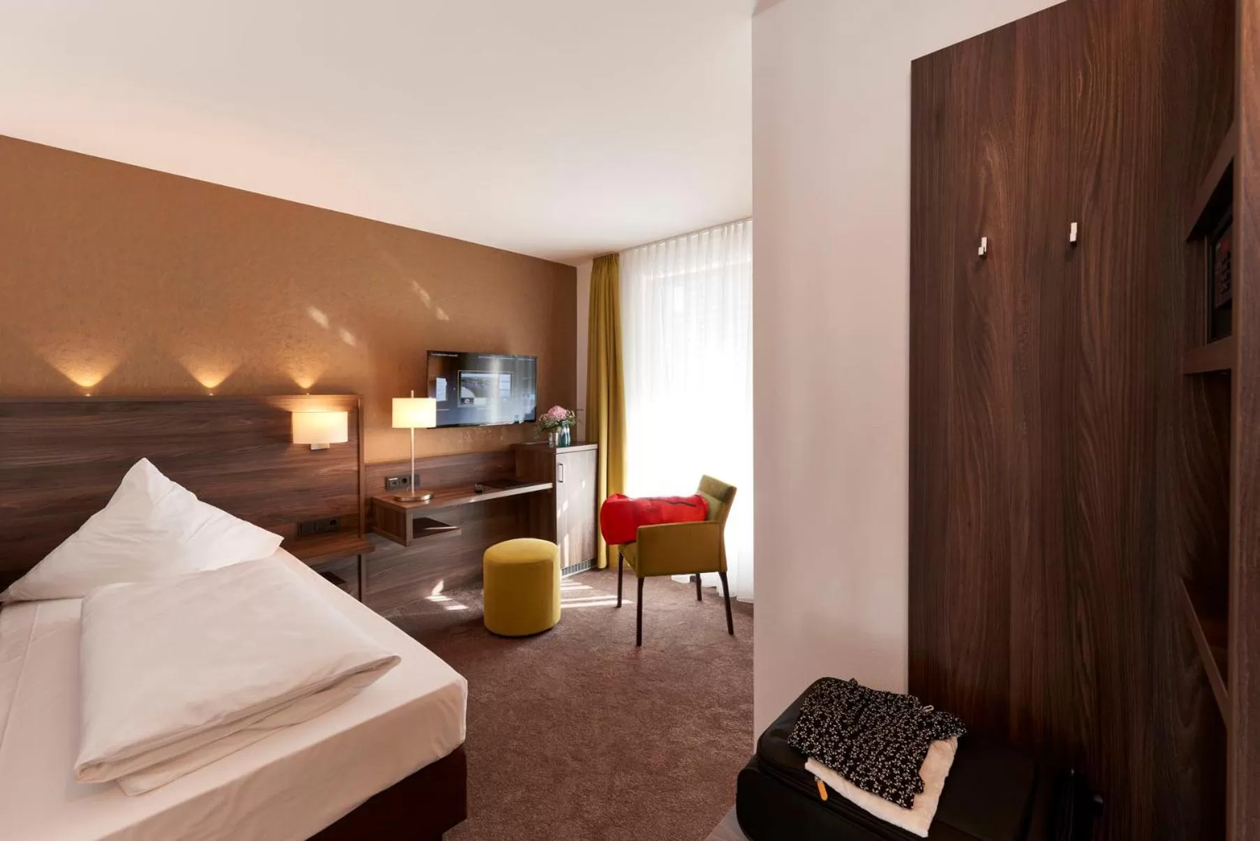 Bed in Hotel Mühlenhof Lollar