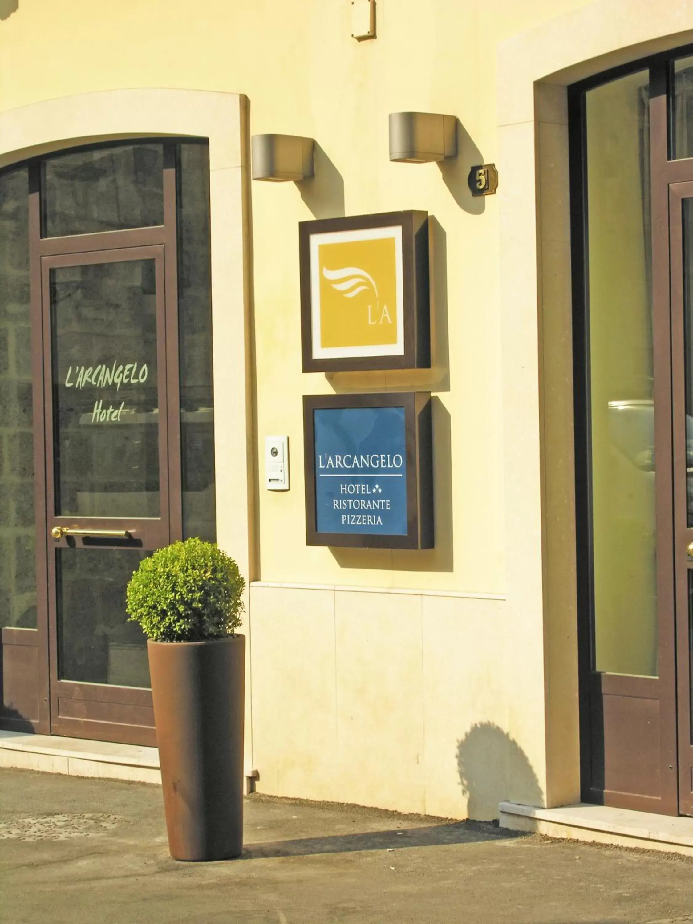 Facade/entrance in Hotel L'Arcangelo - Boutique Hotel