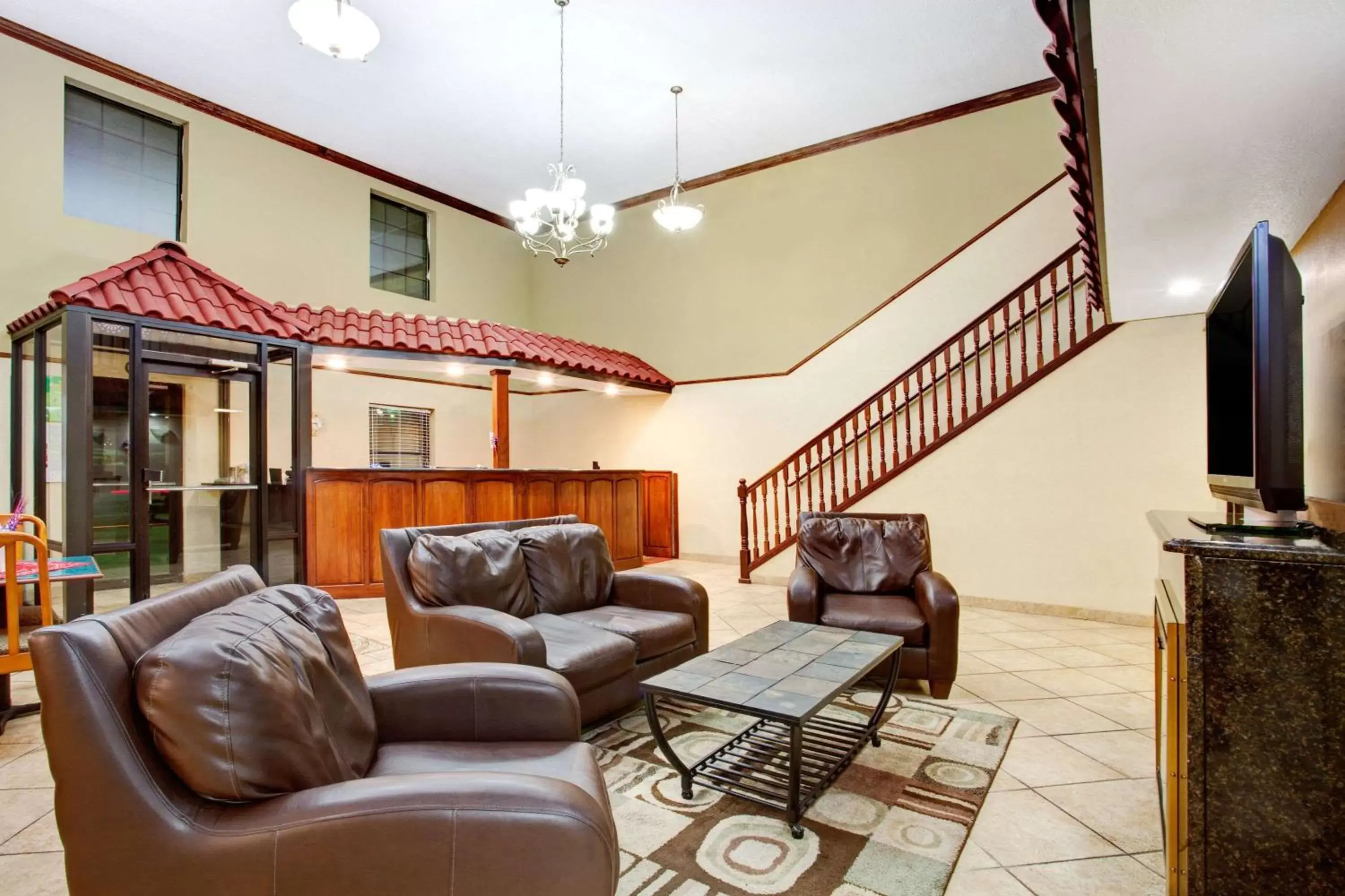 Lobby or reception in Super 8 by Wyndham Forrest City AR Lobby or reception in Super 8 by Wyndham Forrest City AR