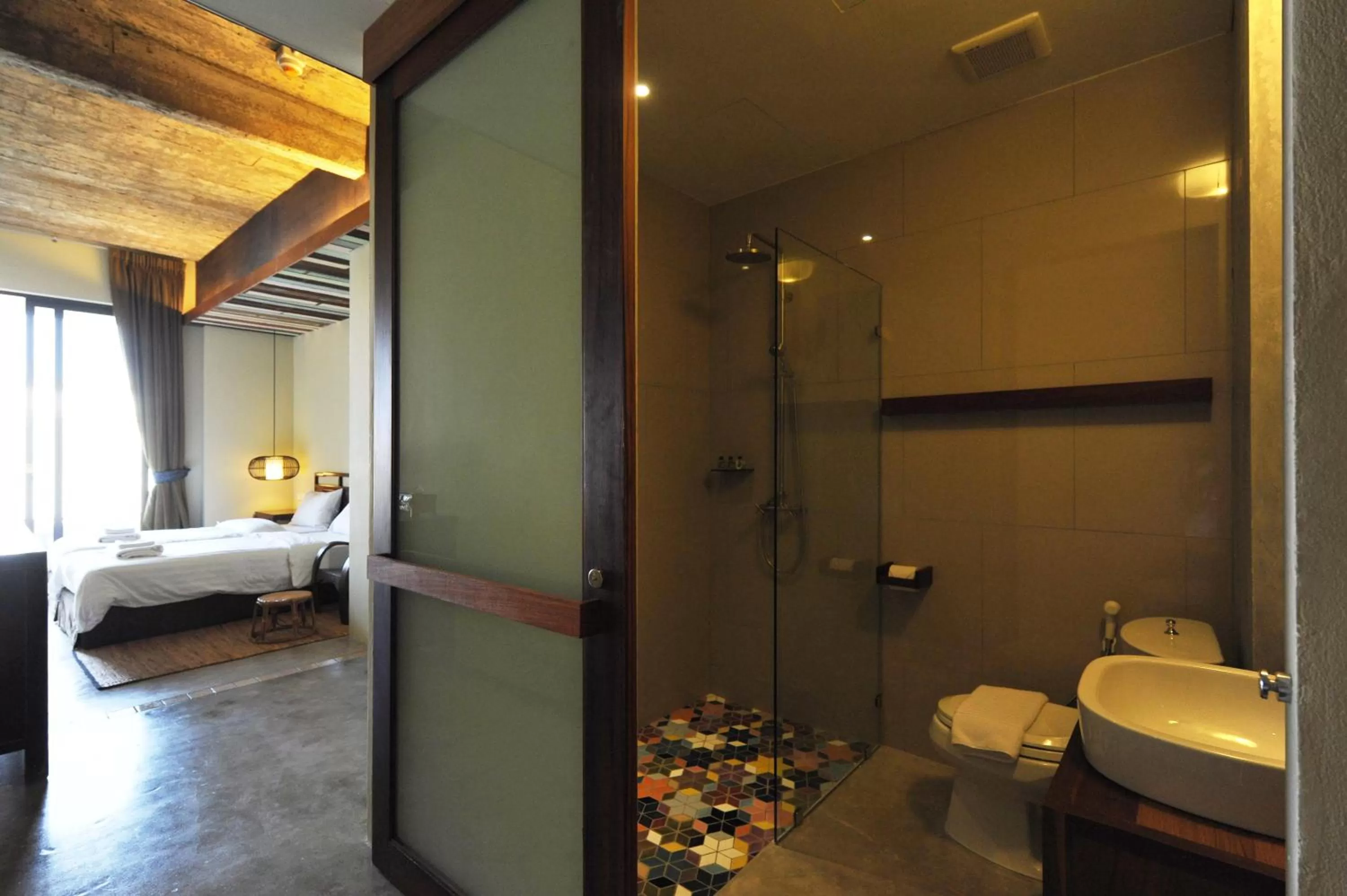 Photo of the whole room, Bed in Villa Bangkok