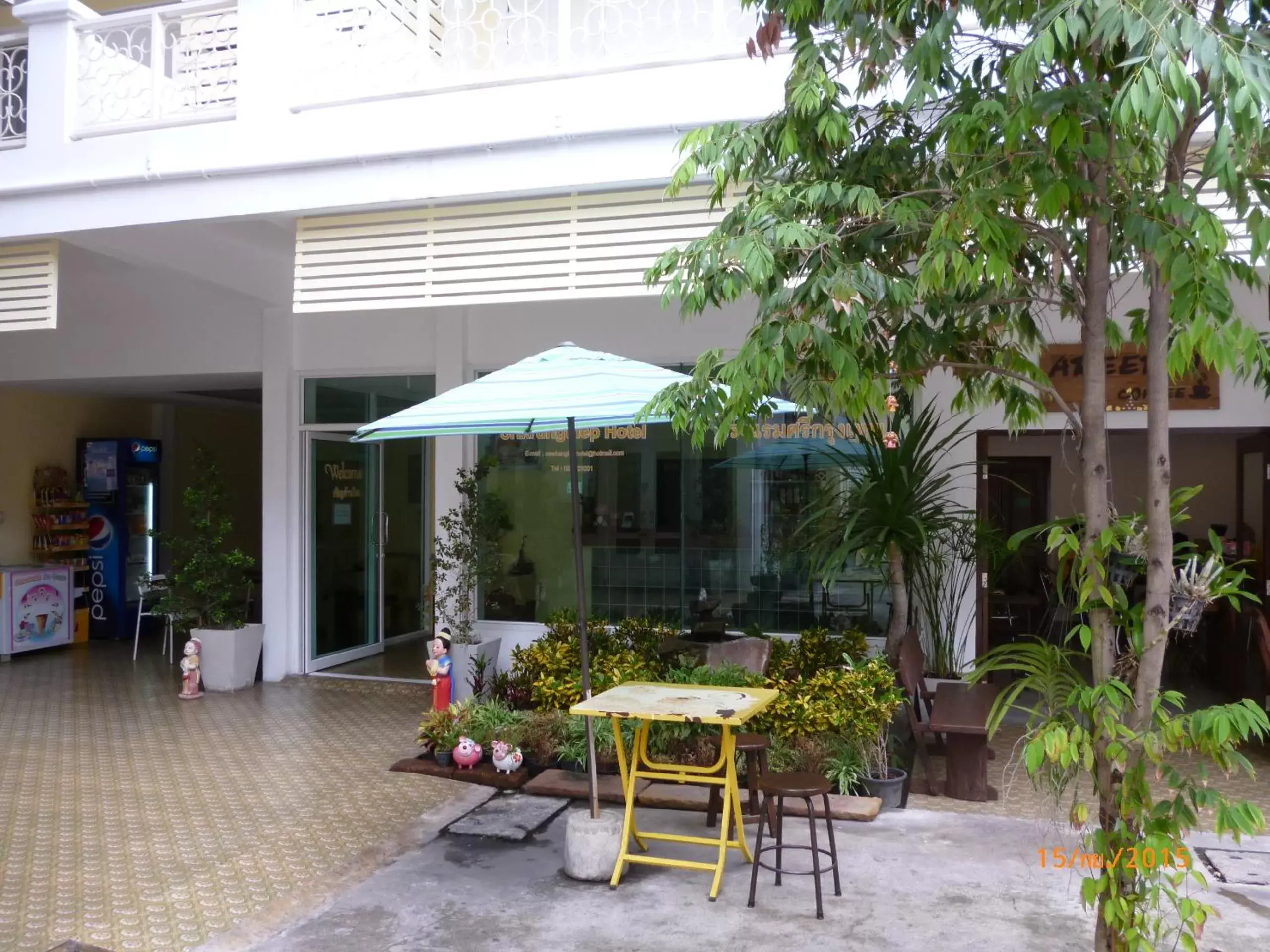 Patio in Sri Krungthep Hotel