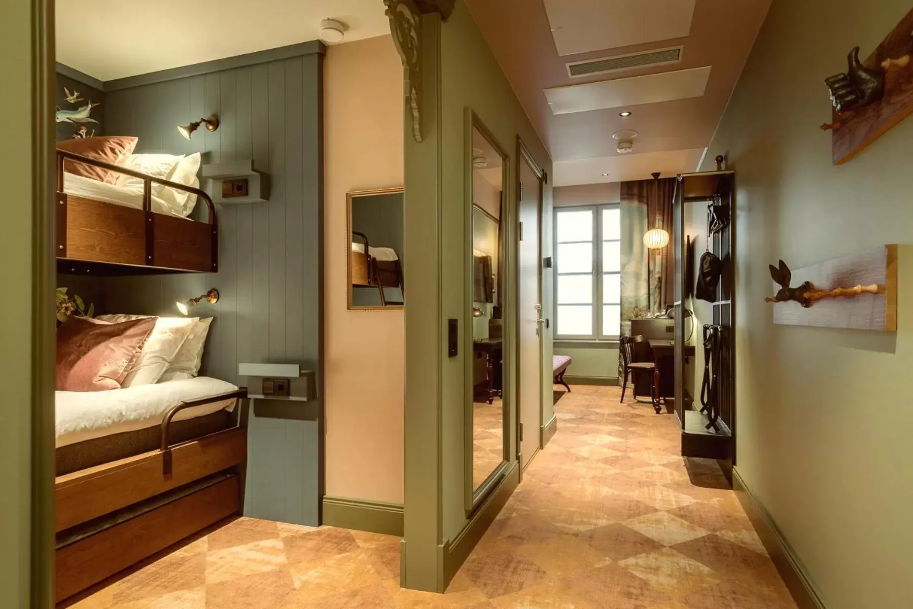 Bed in Liseberg Grand Curiosa Hotel Bed in Liseberg Grand Curiosa Hotel