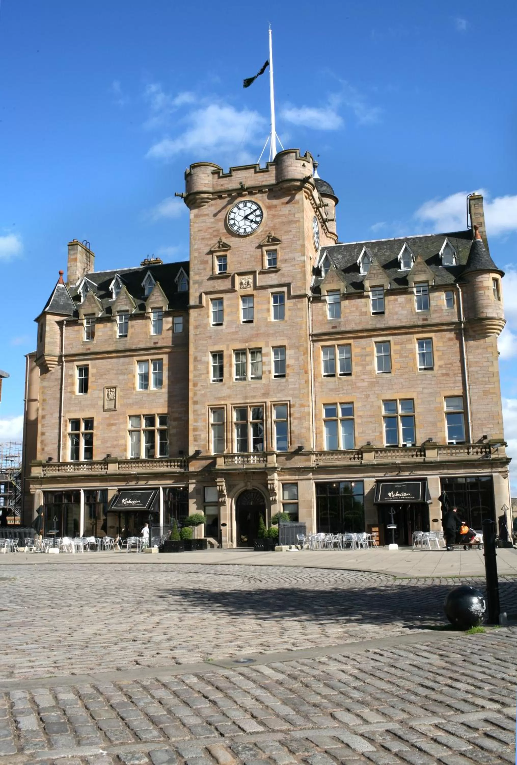 Facade/entrance in Malmaison Edinburgh