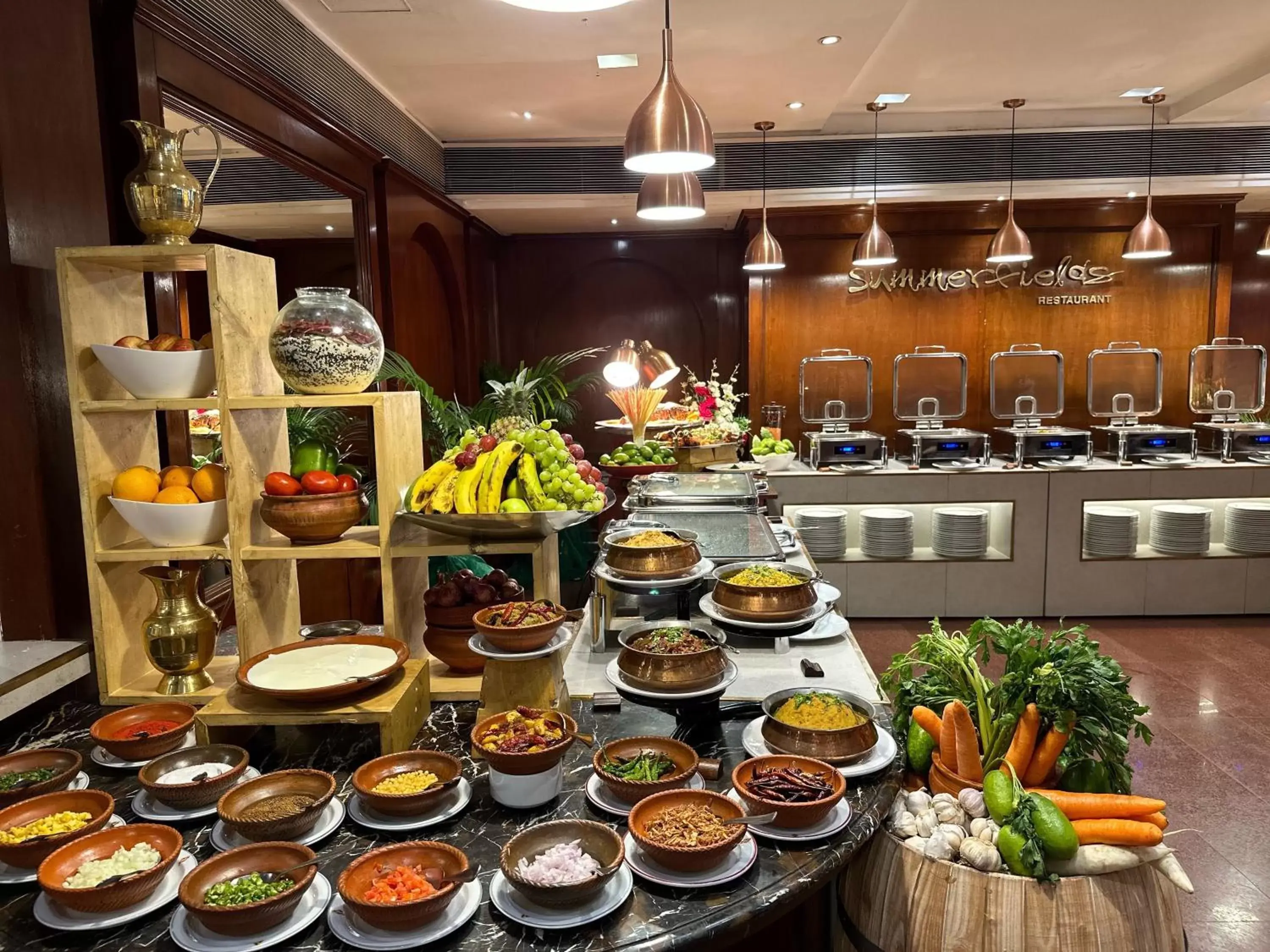 Buffet breakfast in Hotel Sarina