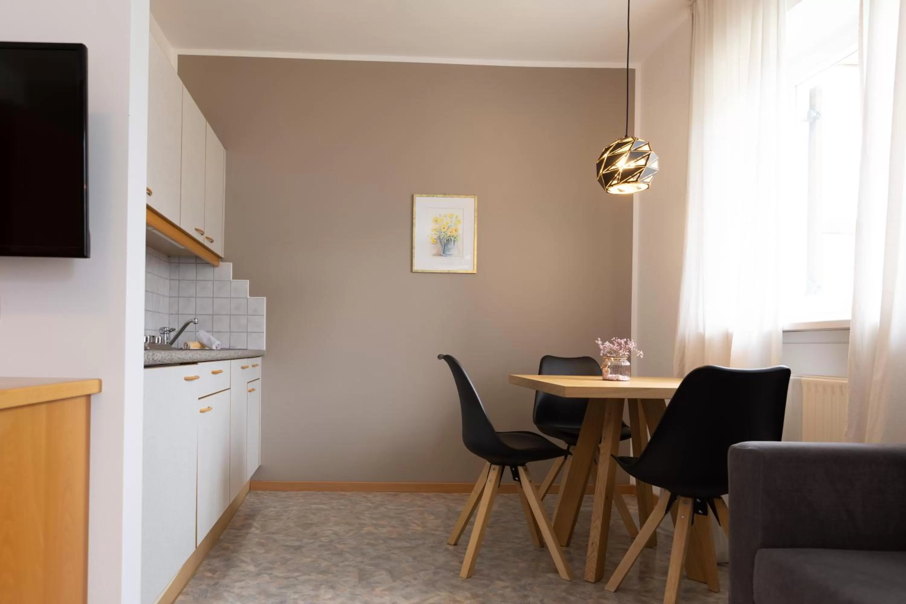 Kitchen or kitchenette in Residence Margreth