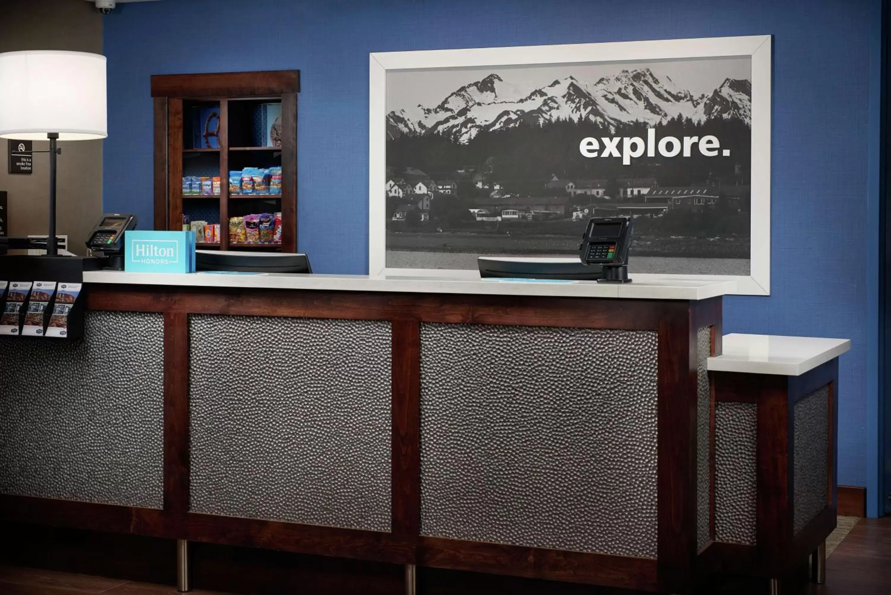 Lobby or reception in Hampton Inn & Suites Portland/Vancouver Lobby or reception in Hampton Inn & Suites Portland/Vancouver