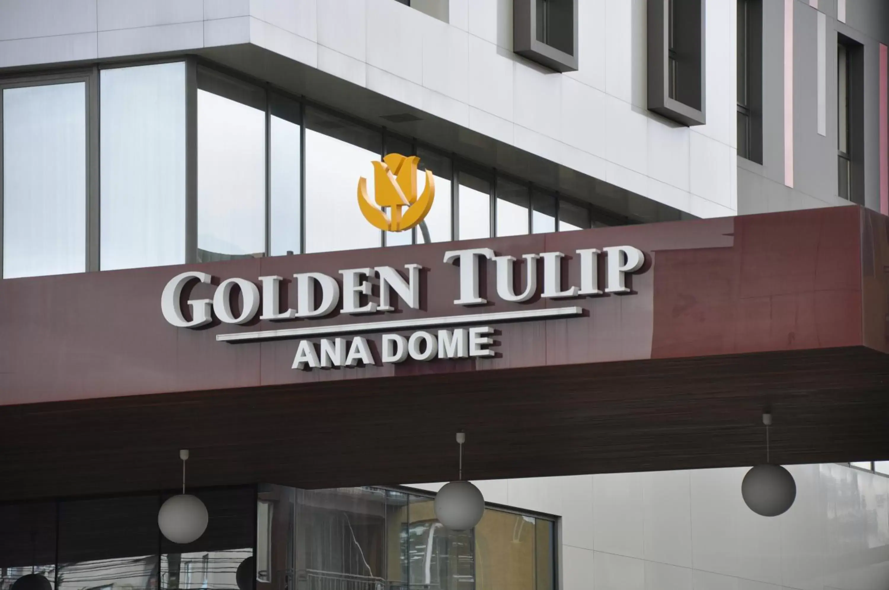 Facade/entrance in Golden Tulip Ana Dome Hotel