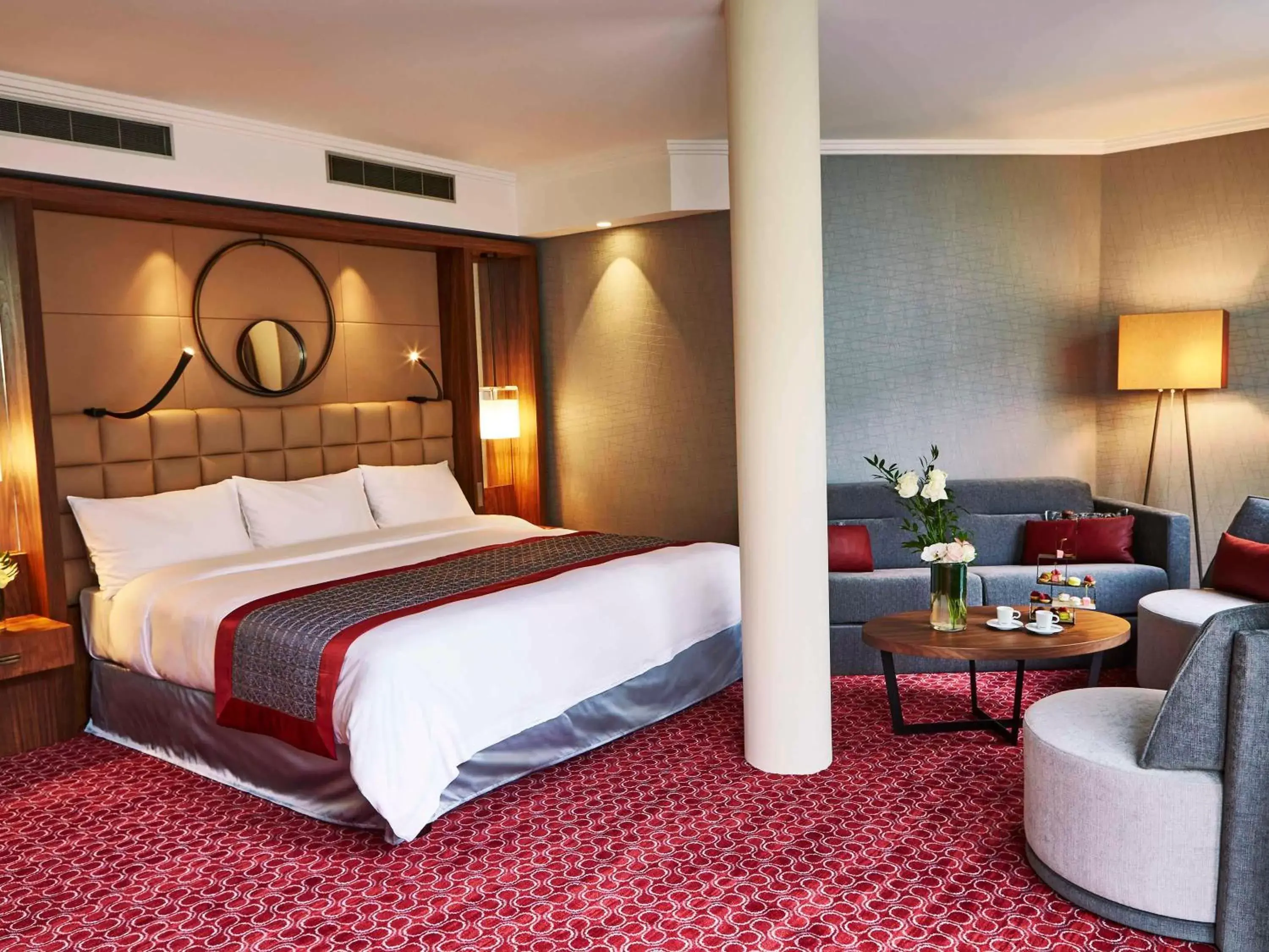 Junior Suite with Courtyard View in Fairmont Grand Hotel Geneva Junior Suite with Courtyard View in Fairmont Grand Hotel Geneva