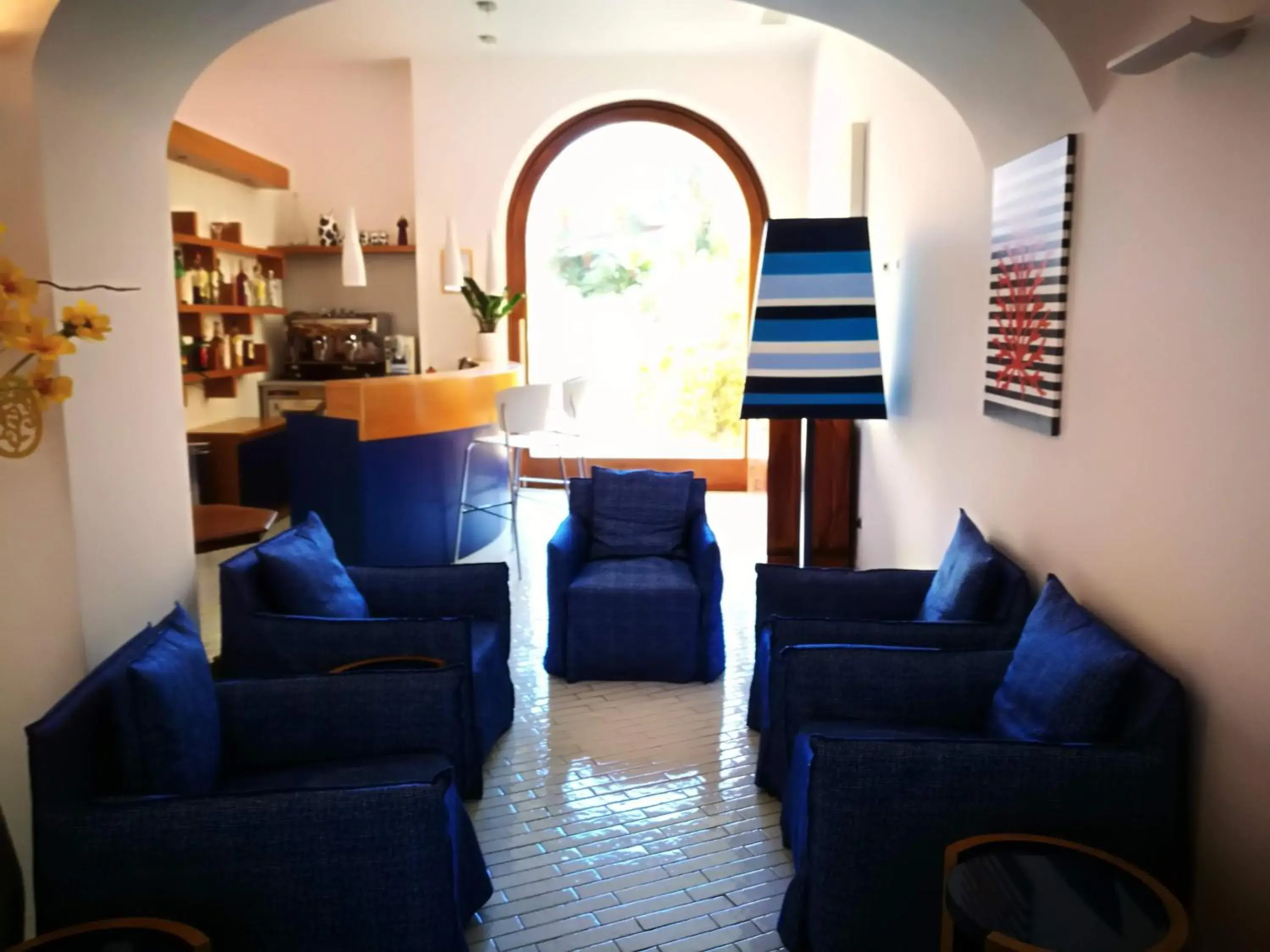 Communal lounge/ TV room, Seating Area in Hotel Torre Barbara