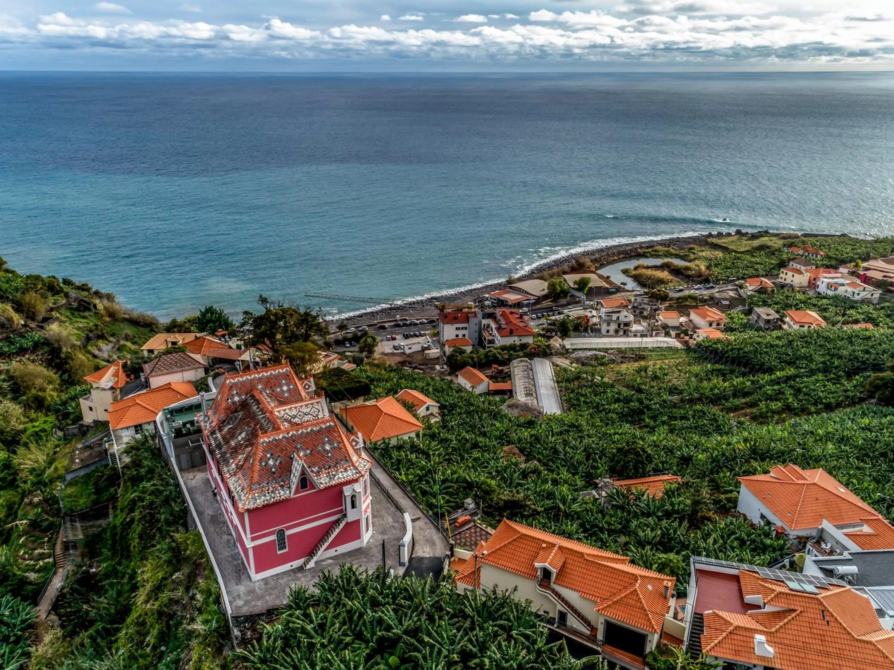 Bird's eye view in 1905 Zino's Palace
