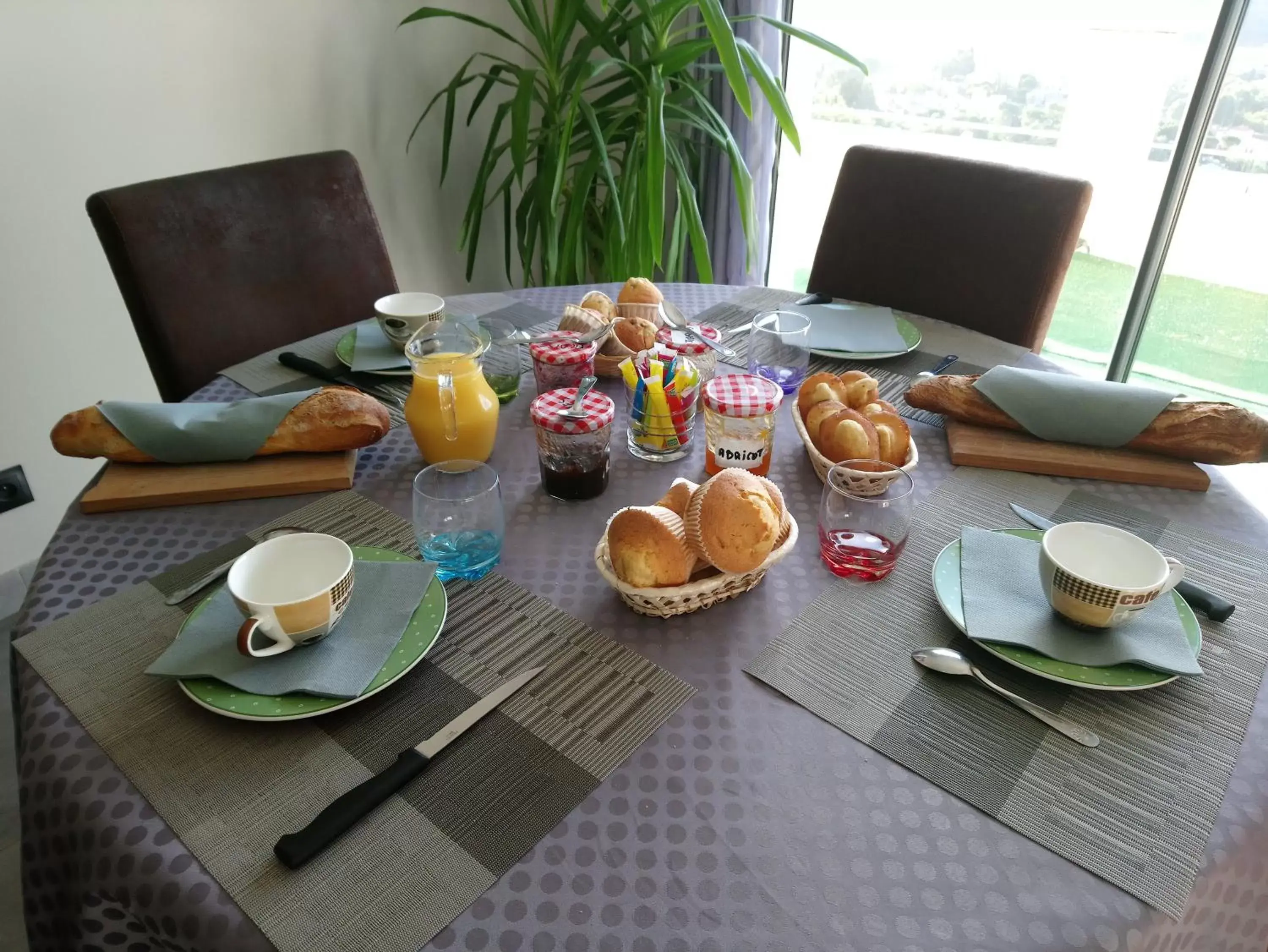 Breakfast in L'Auberge du Mazet