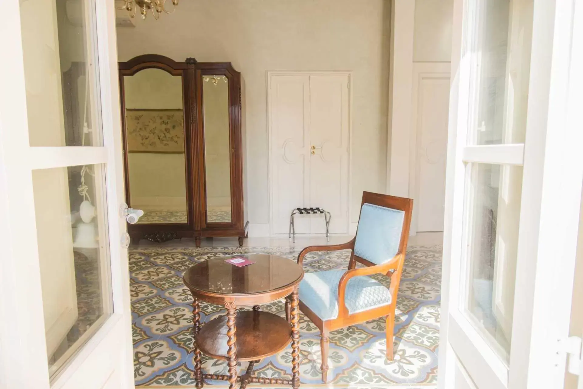 Seating Area in Palazzo Zacà