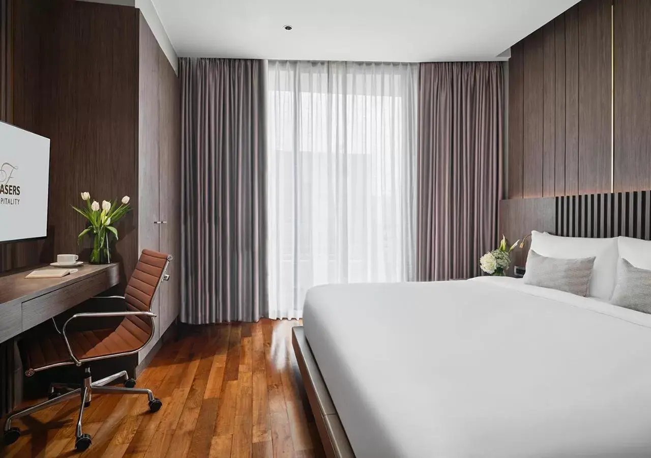 Bed in Fraser Suites Sukhumvit Bangkok - SHA Extra Plus