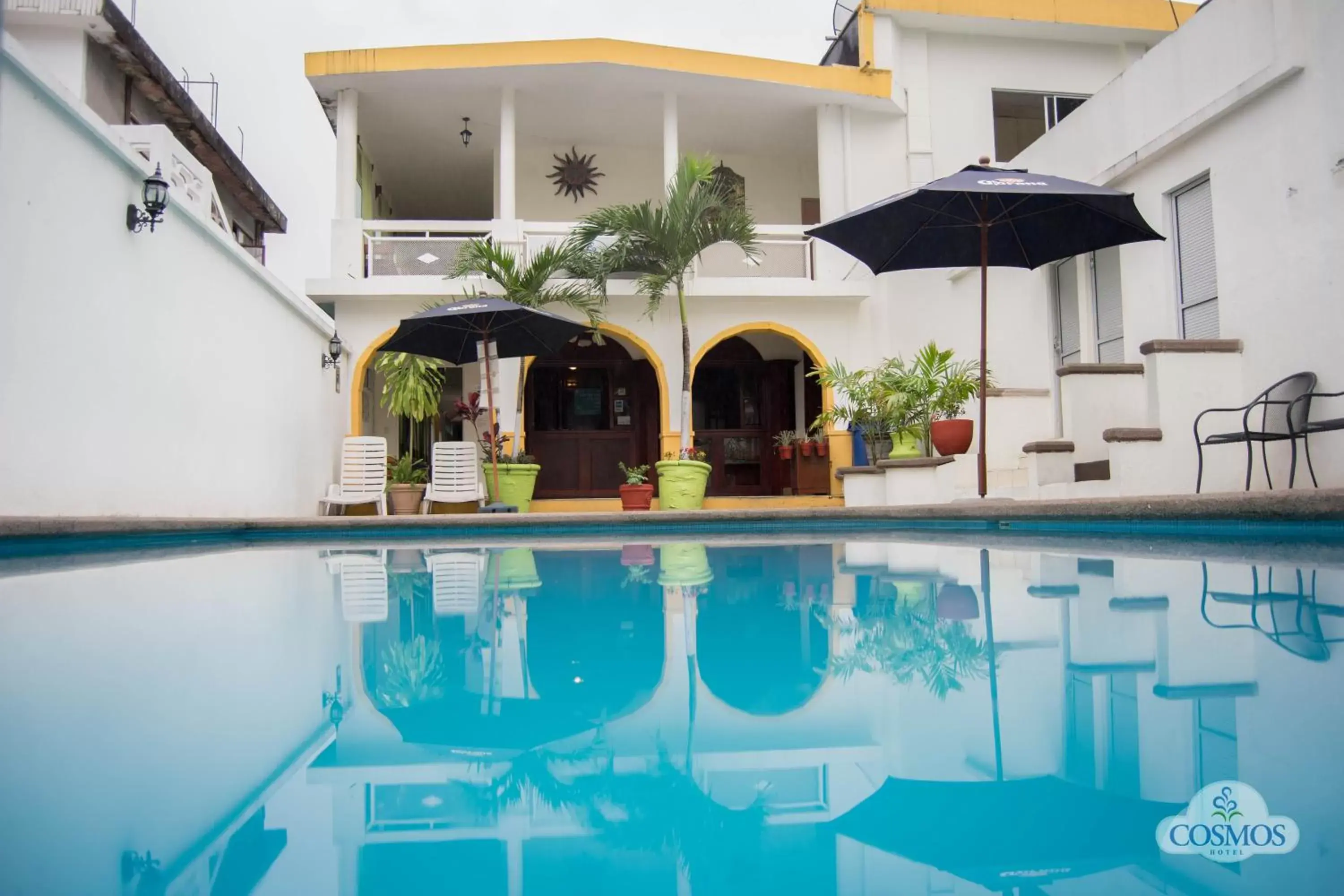 Lobby or reception, Swimming Pool in Hotel Cosmos