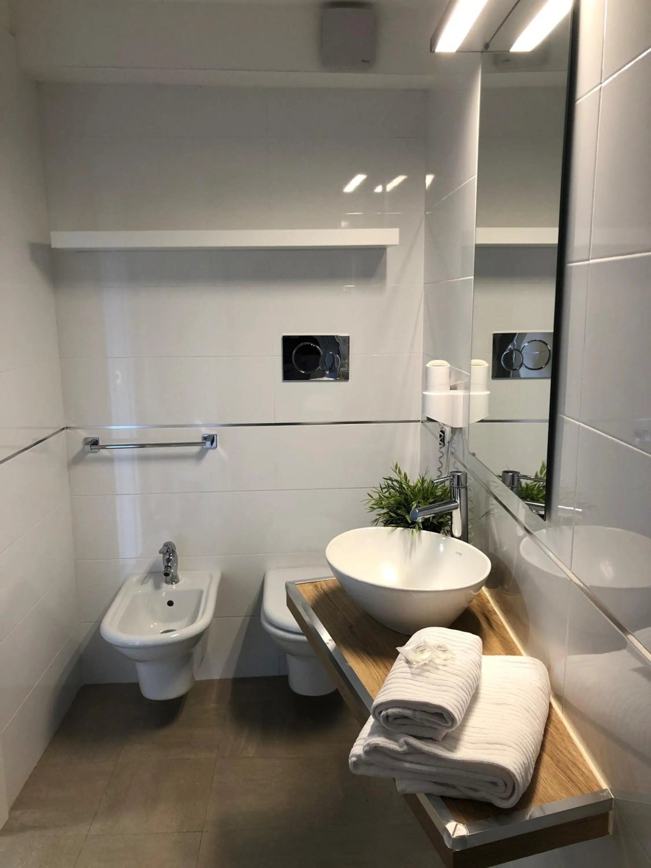 Toilet in Hotel Isola Verde