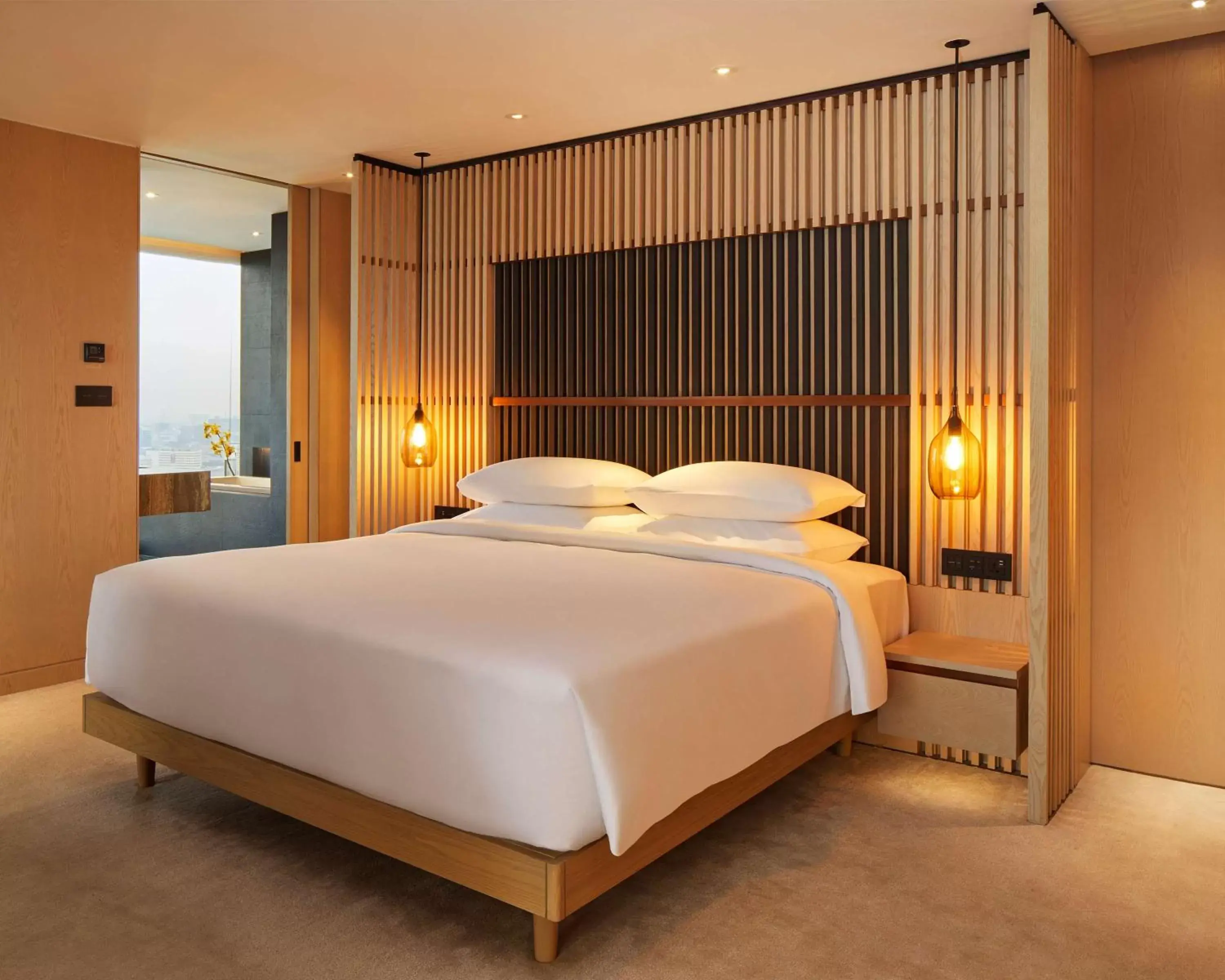 Property building, Bed in Park Hyatt Jakarta