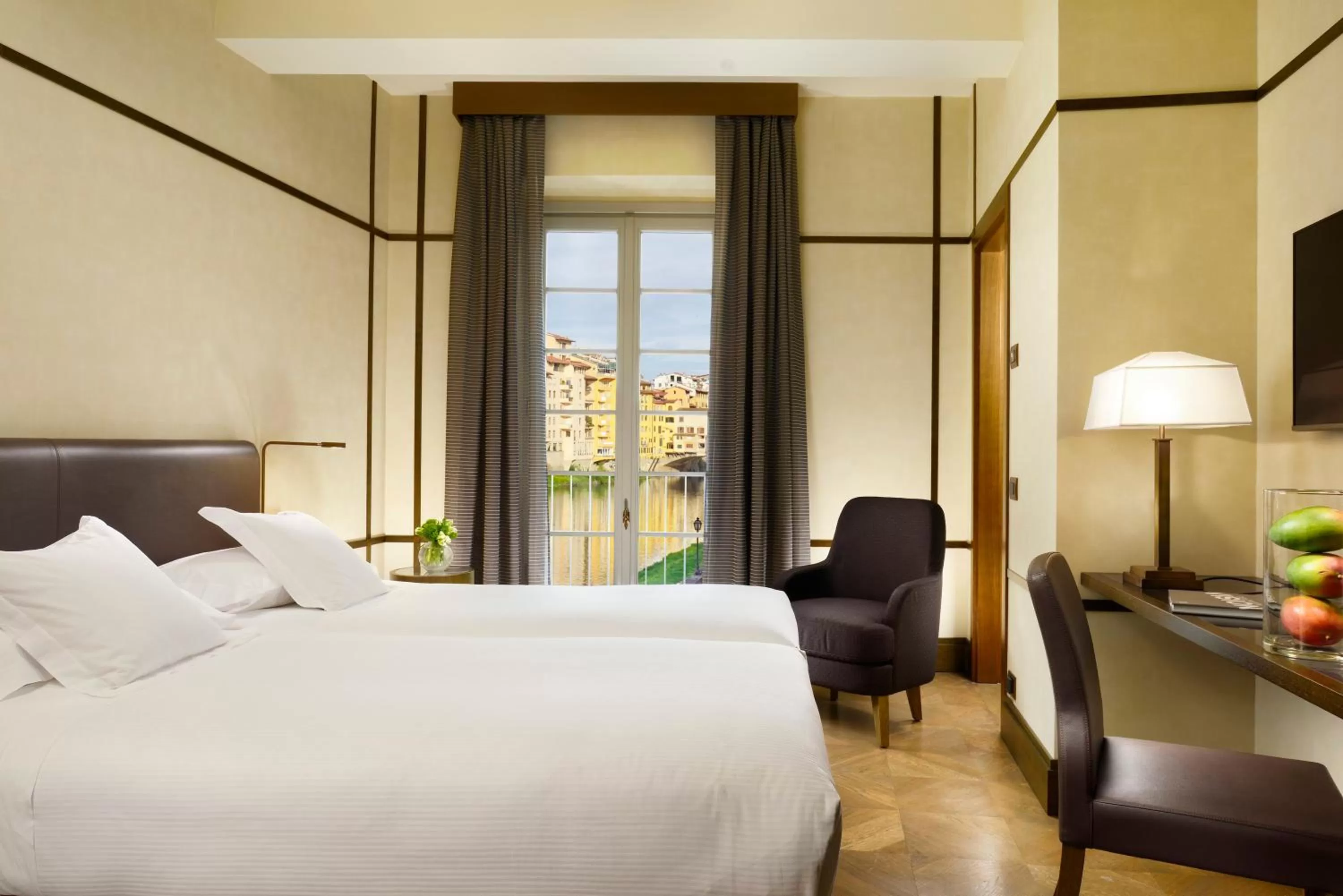 River view, Bed in Hotel Balestri - WTB Hotels