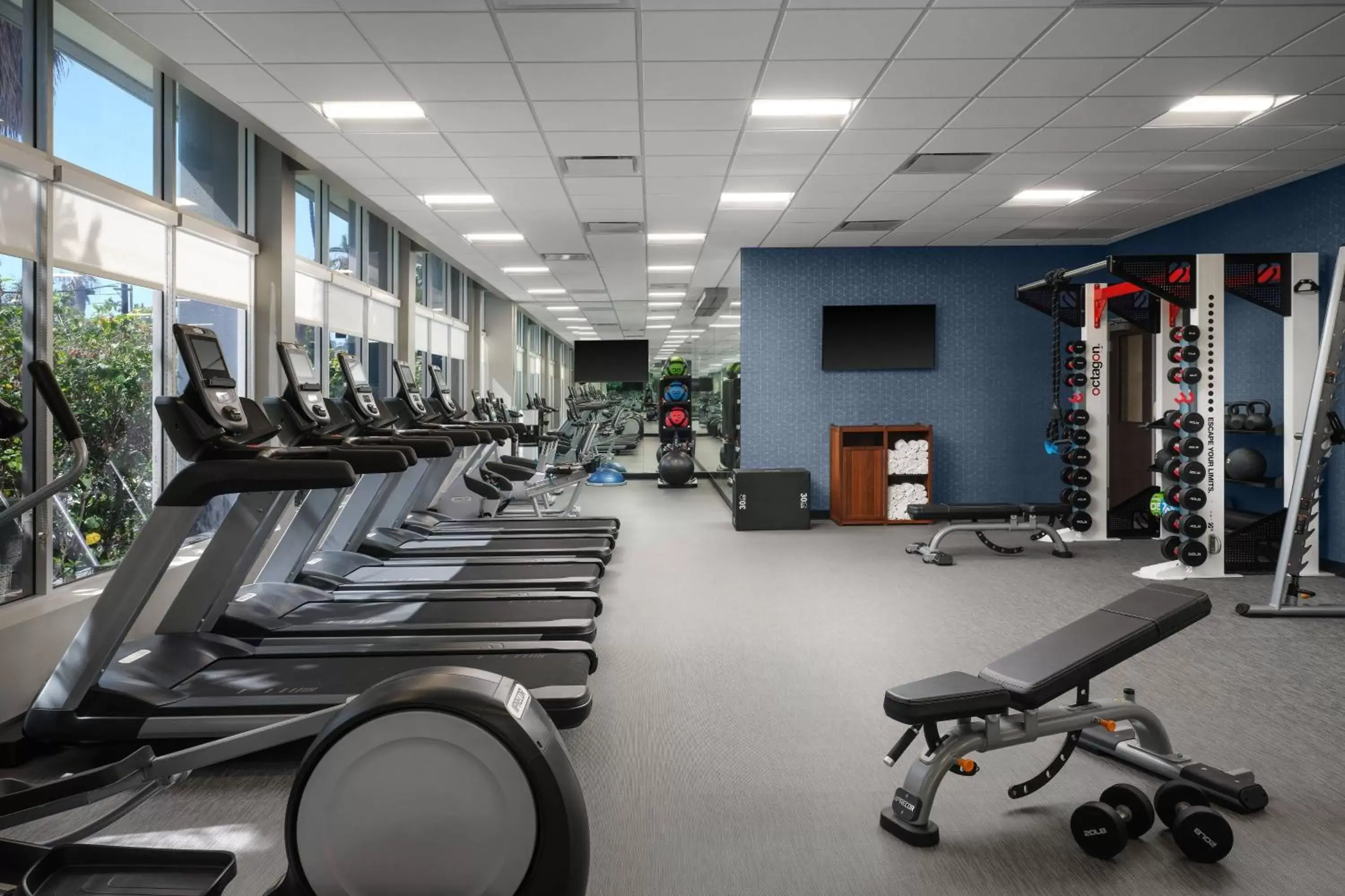 Fitness centre/facilities, Fitness Center/Facilities in Courtyard by Marriott San Diego Mission Valley/Hotel Circle