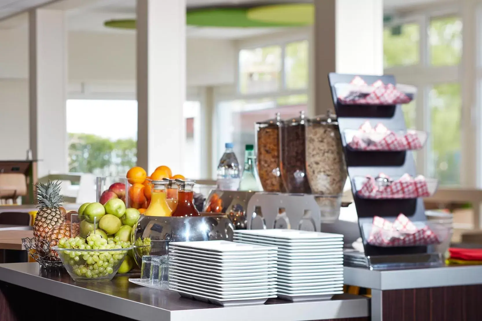 Buffet breakfast in Ibis Styles Colmar Nord Buffet breakfast in Ibis Styles Colmar Nord