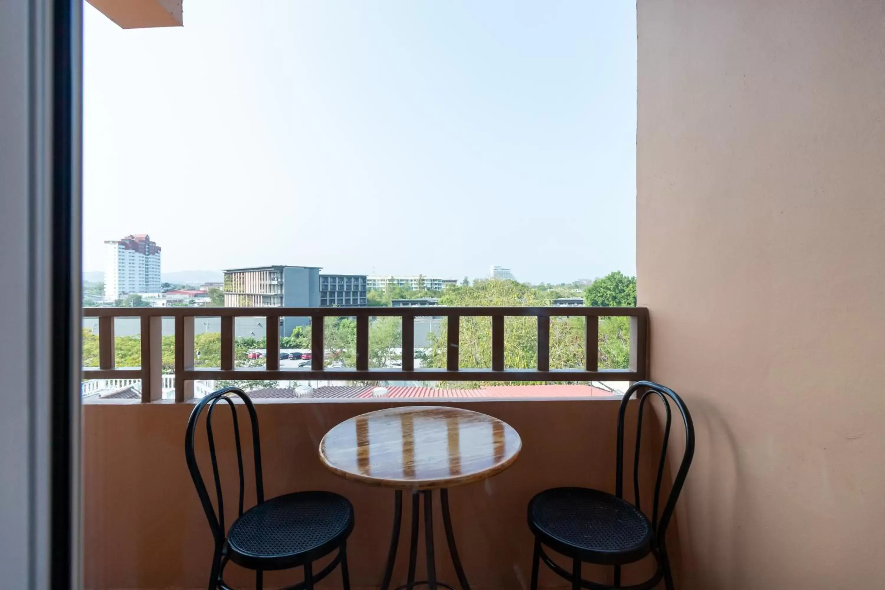 Balcony/Terrace in Thipurai Beach Hotel