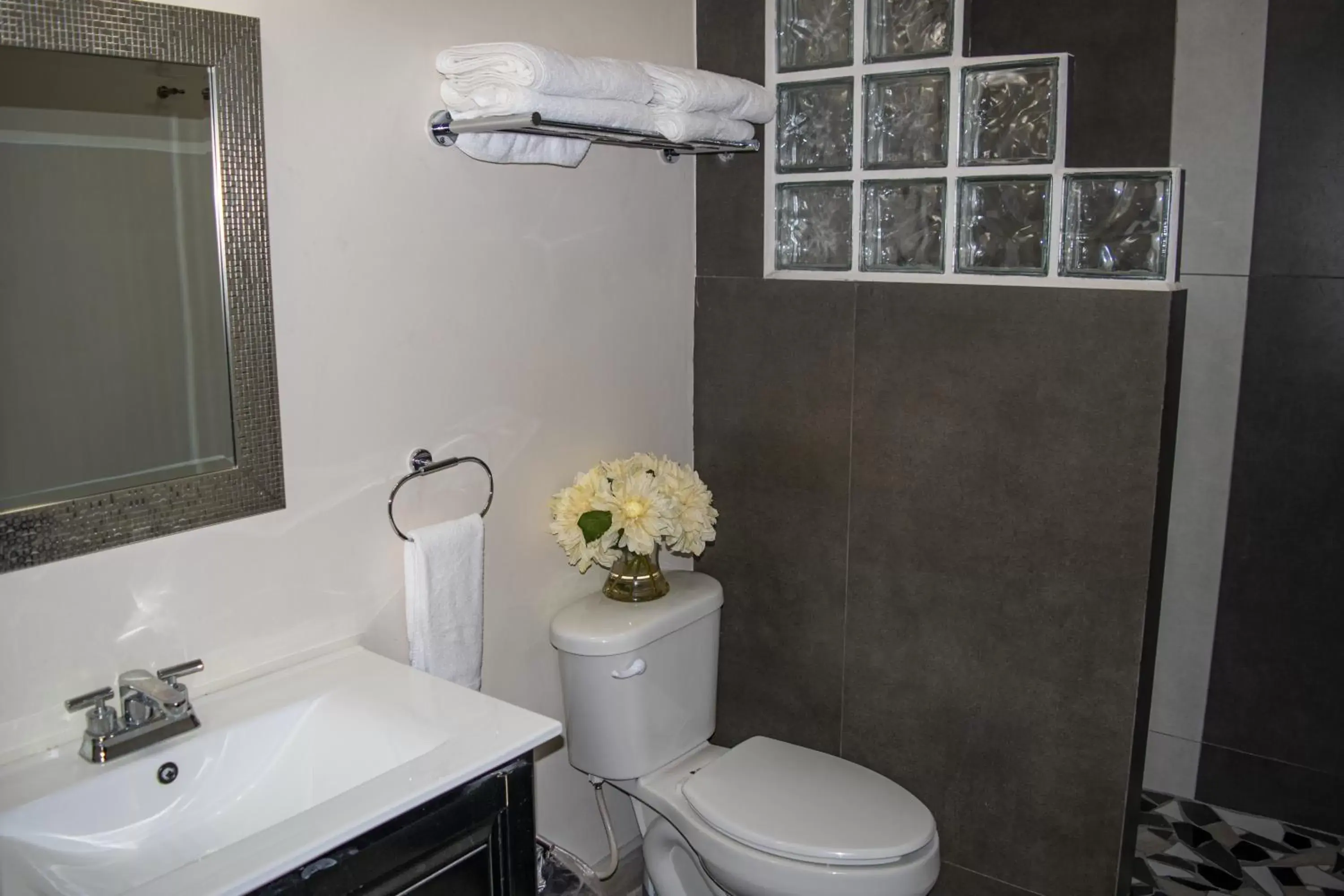 Bathroom in Playas Hotel Suites