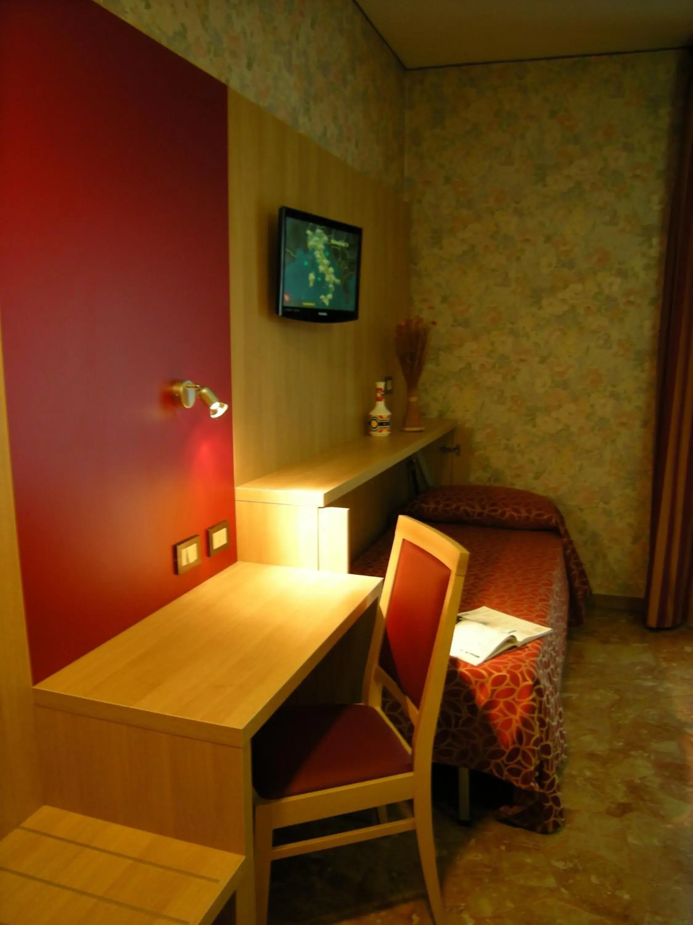 Seating area, TV/Entertainment Center in Hotel San Carlo