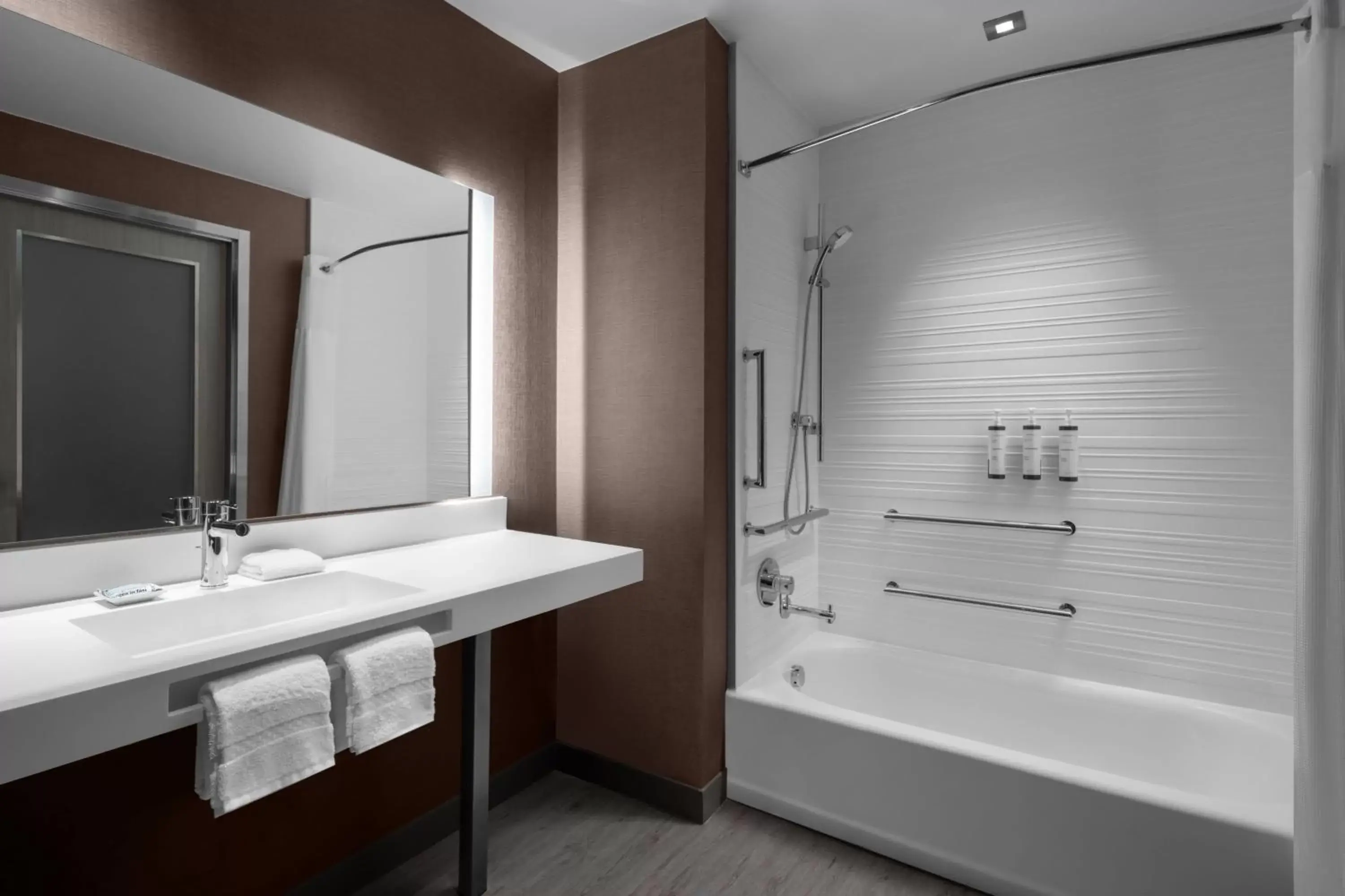 Photo of the whole room, Bathroom in AC Hotel by Marriott San Antonio Riverwalk