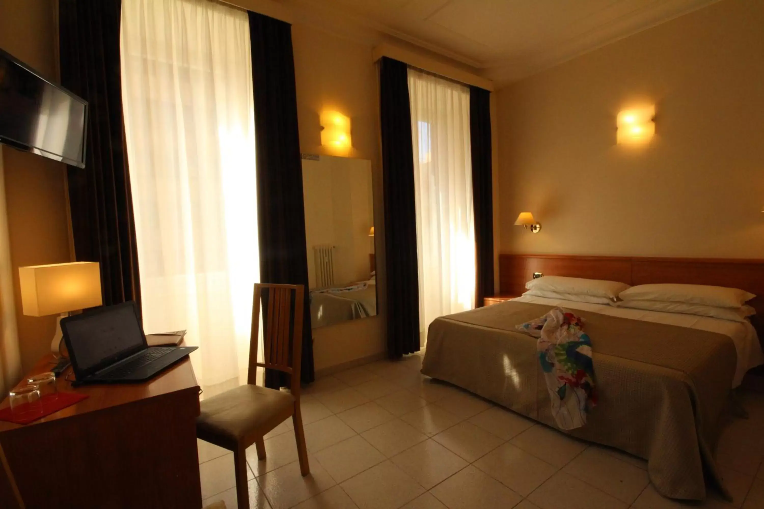 Bed, Room Photo in Hotel Principe Eugenio