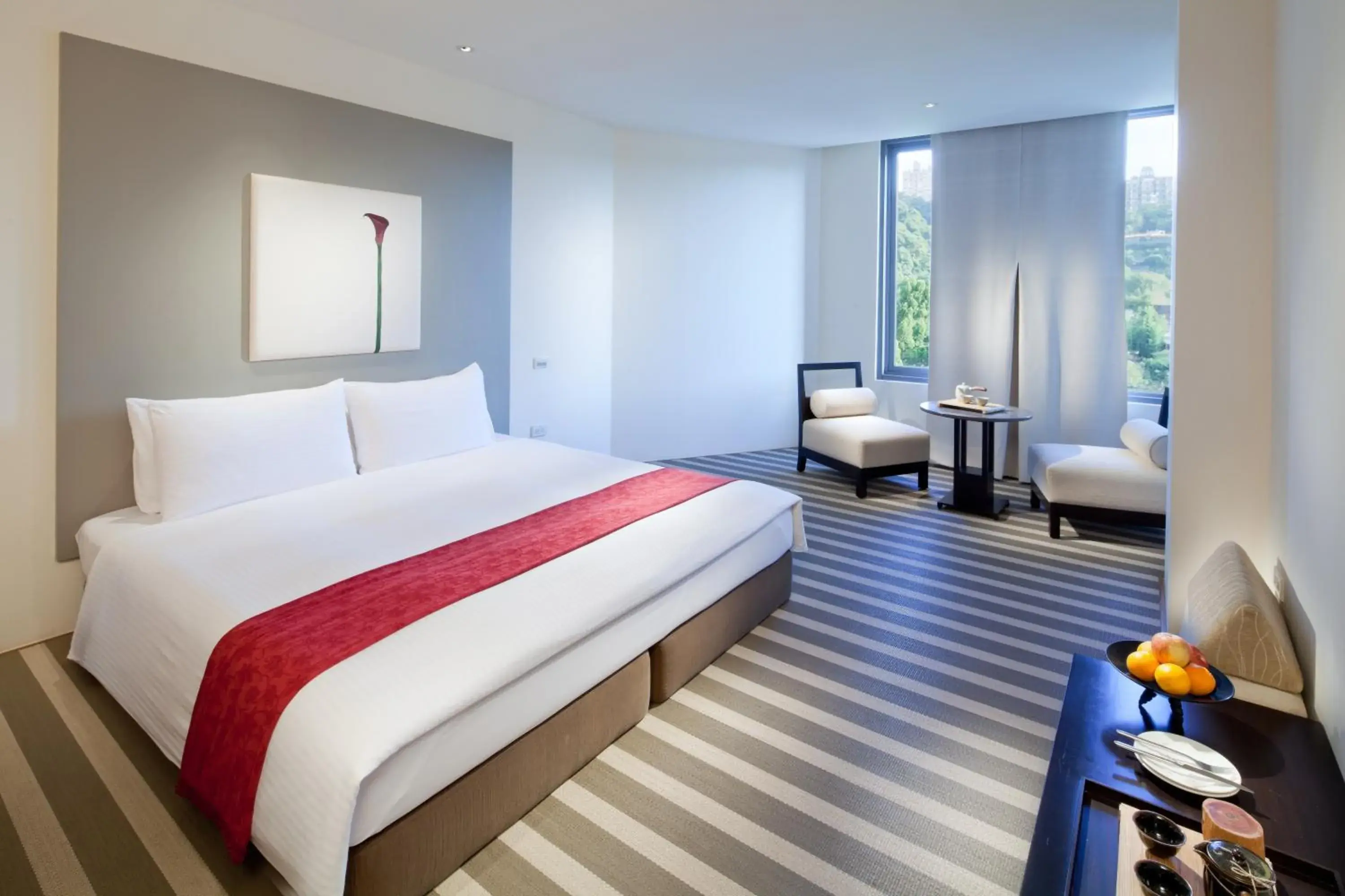 Bed in Landis Resort Yangmingshan