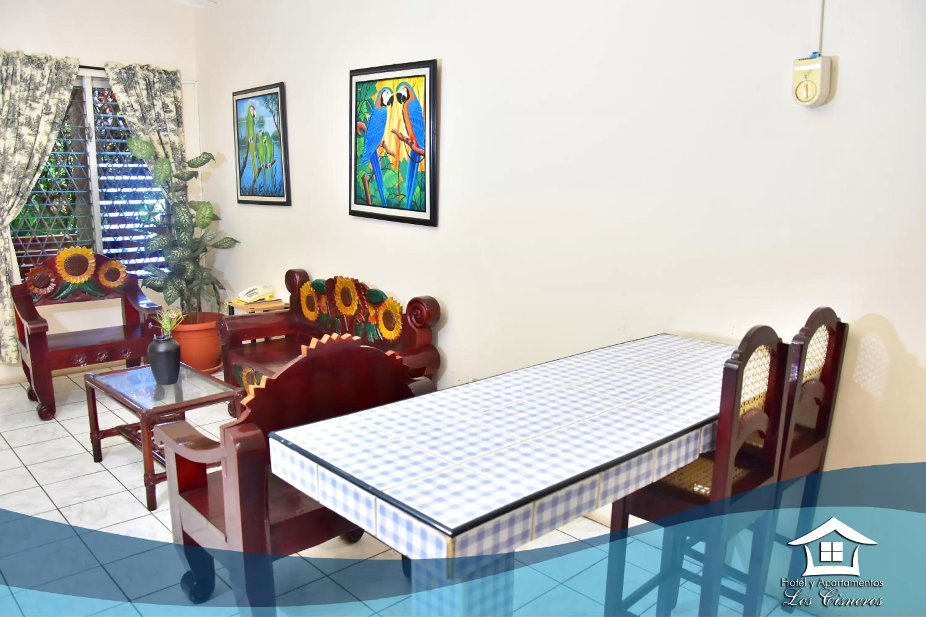 Decorative detail in Hotel y Apartments Los Cisneros