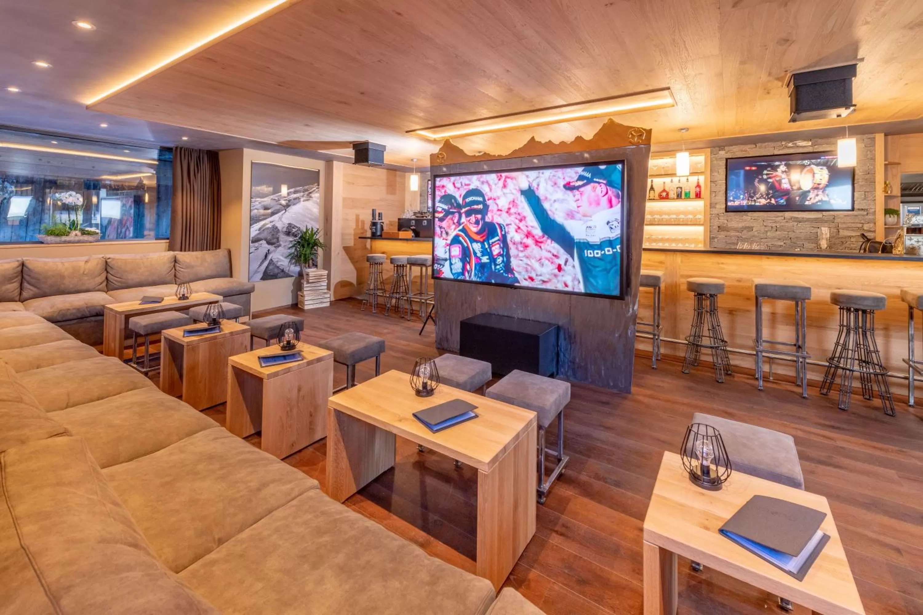 Lounge or bar in Hotel Heimatlodge