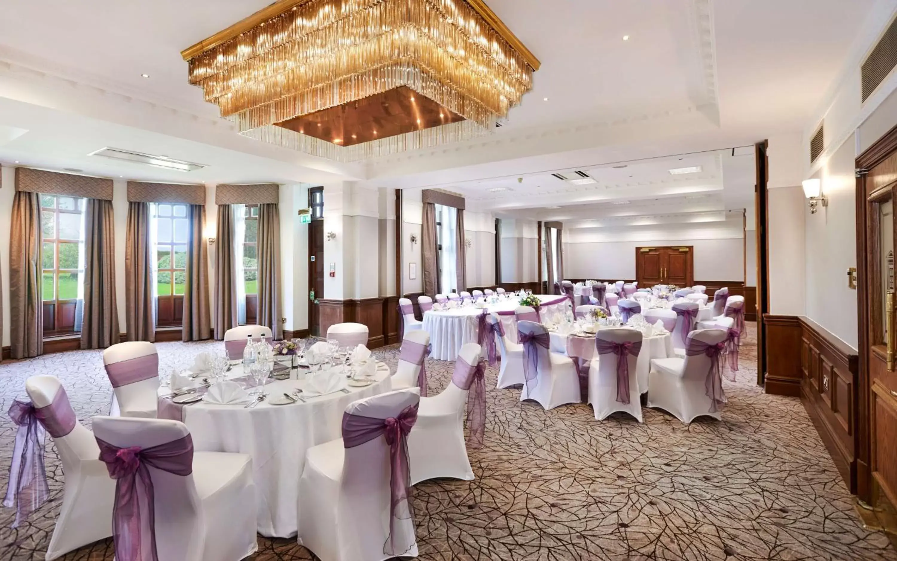 Meeting/conference room, Banquet Facilities in Hilton Puckrup Hall, Tewkesbury