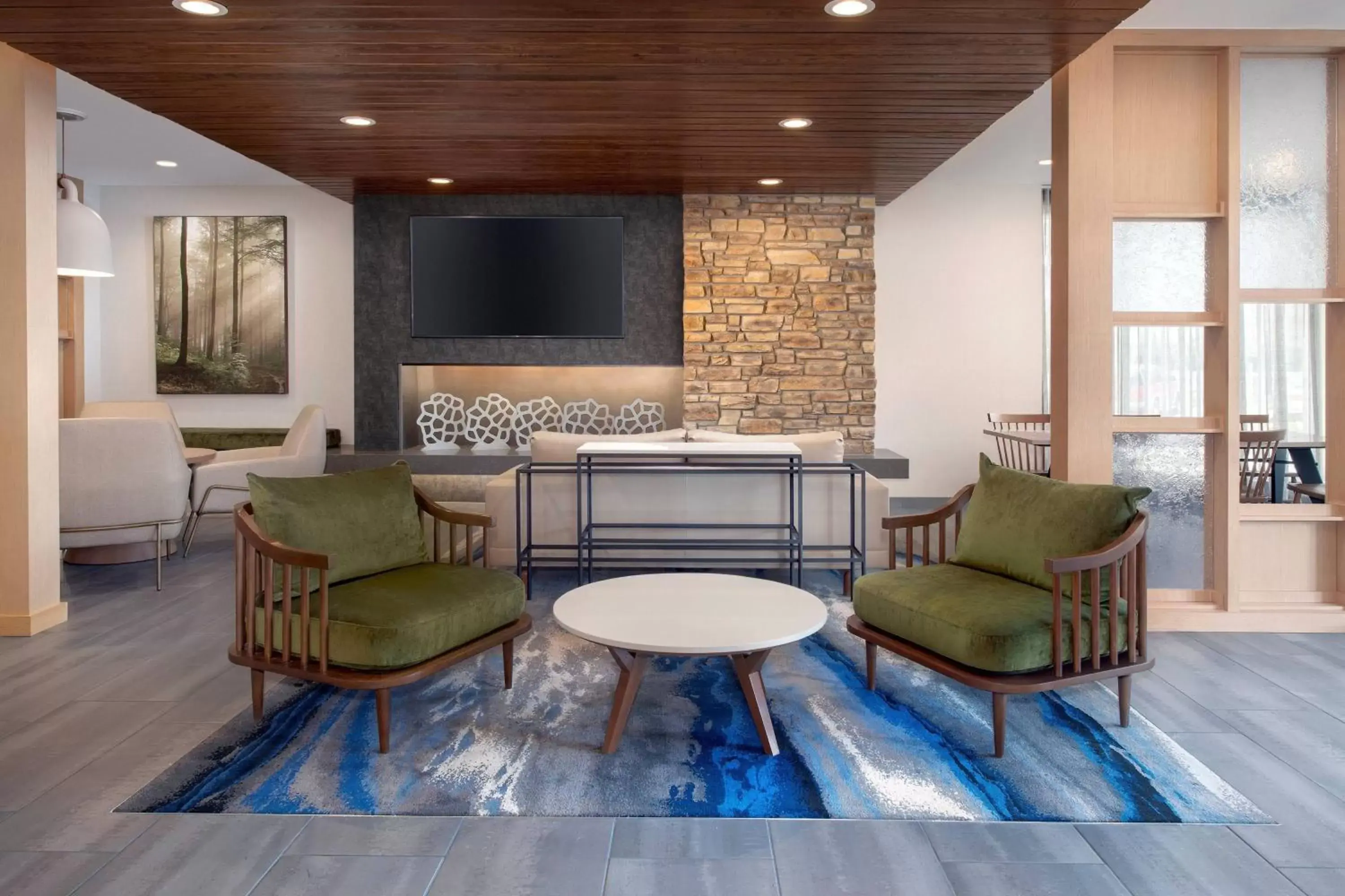 Lobby or reception, Seating Area in Fairfield by Marriott Inn & Suites Aberdeen