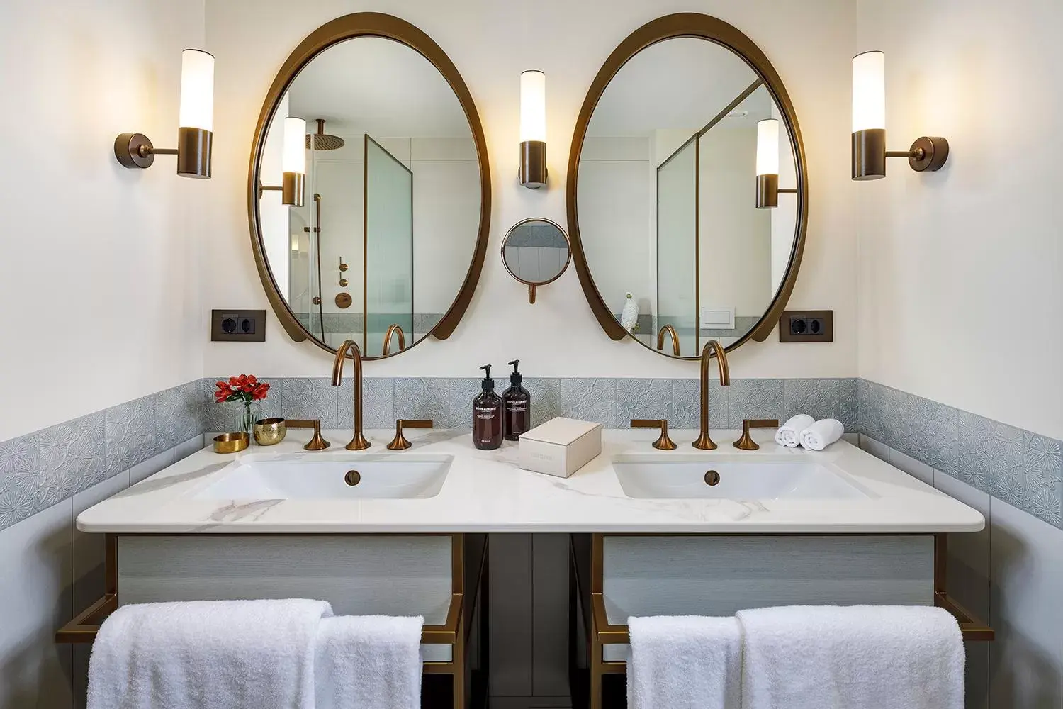 Bathroom in Small Luxury Hotel Ambassador Zurich