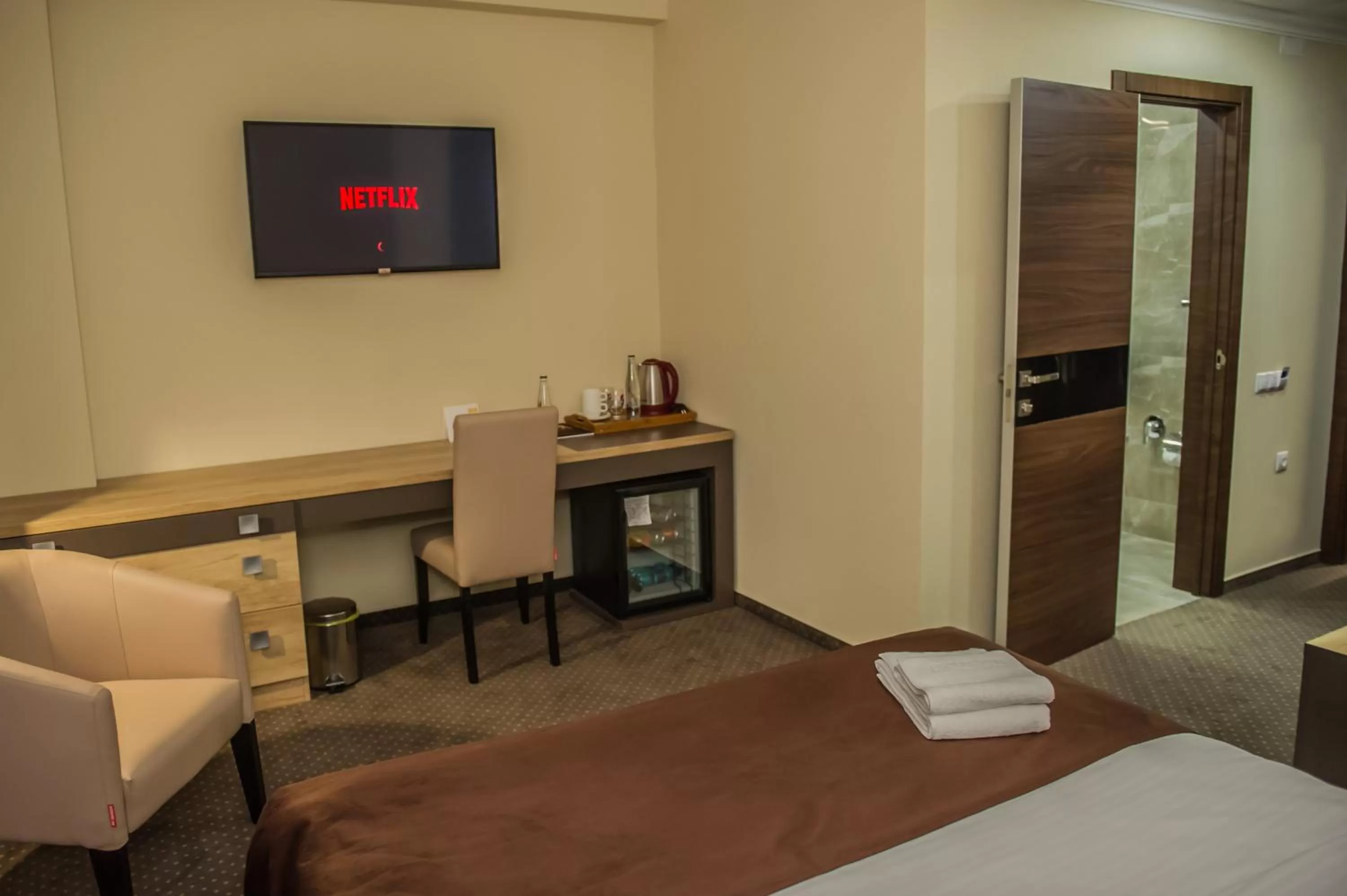 Bed in Bernardazzi Grand Hotel