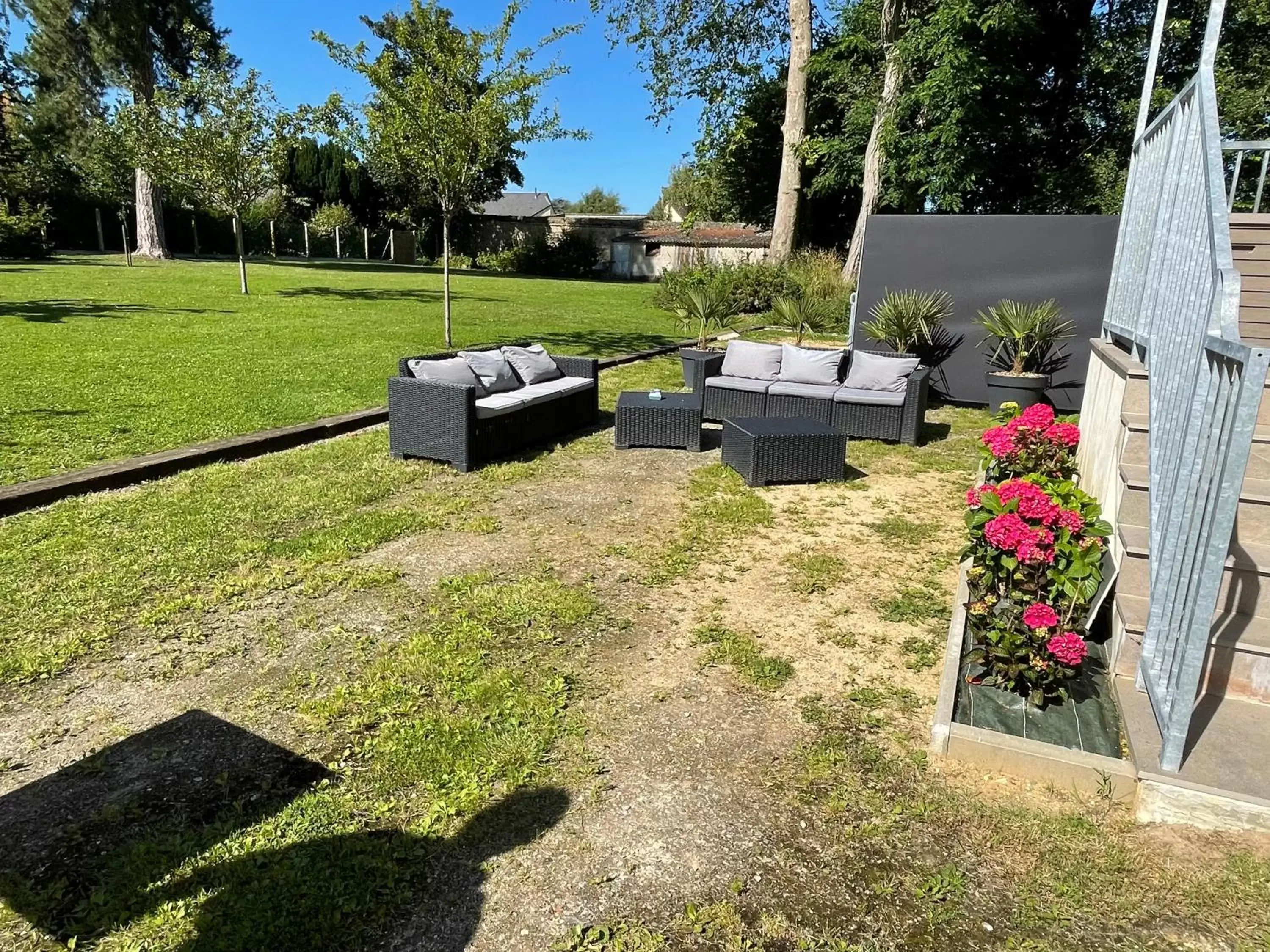 Garden in Chambres d'Hôtes Le Clos des Marronniers