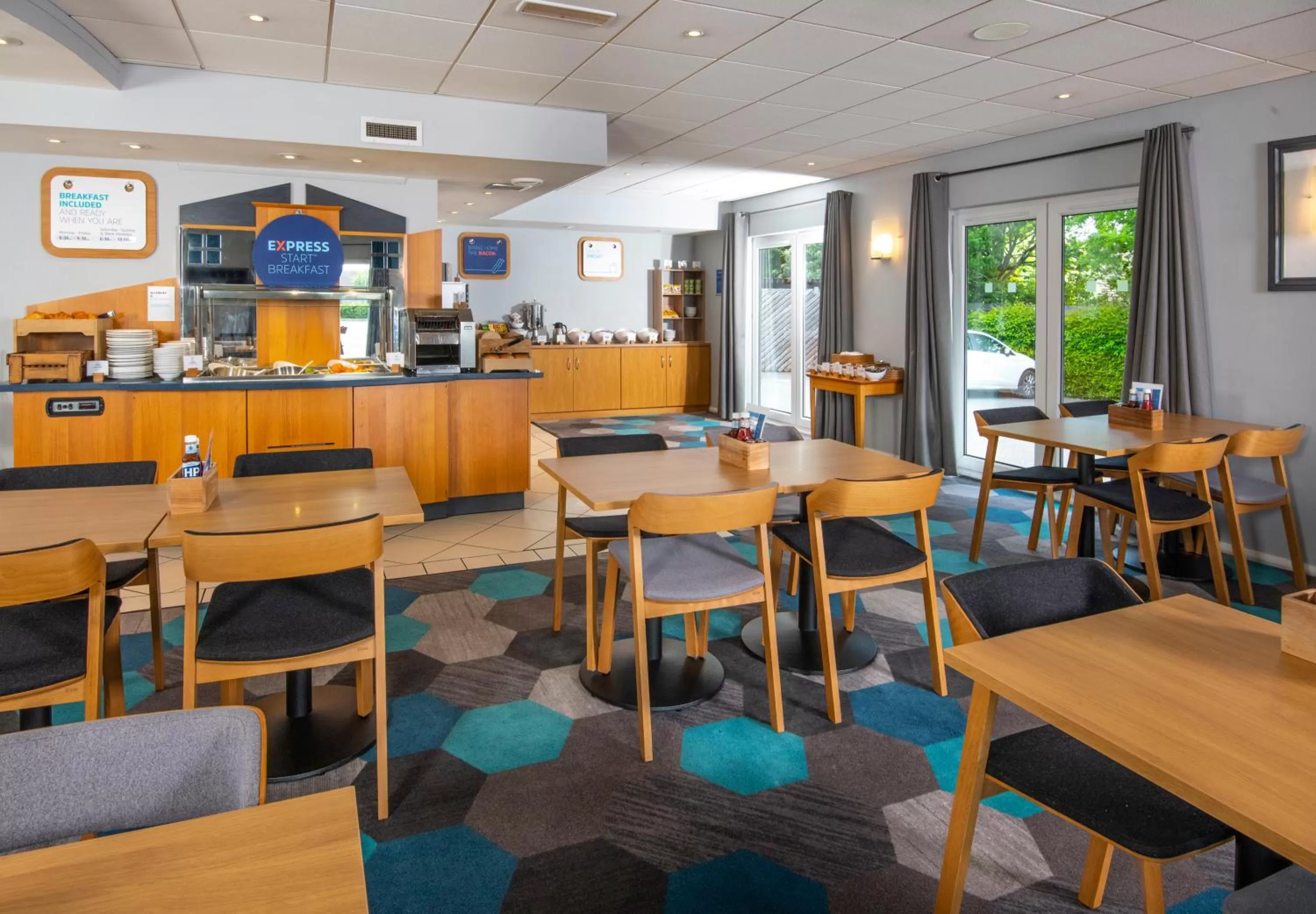 Buffet breakfast in Holiday Inn Express Peterborough by IHG