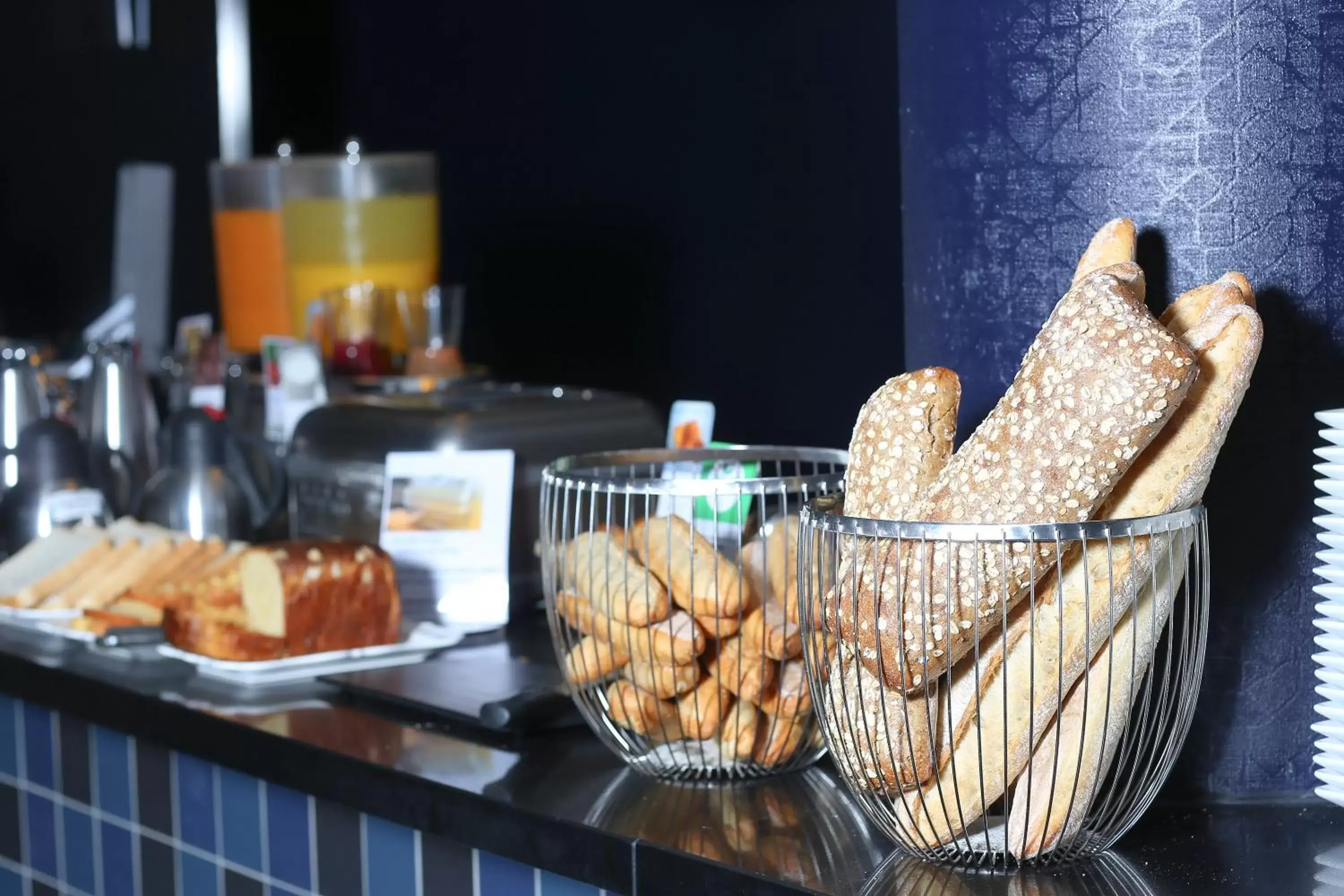 Buffet breakfast in Hotel Mercure Blois Centre