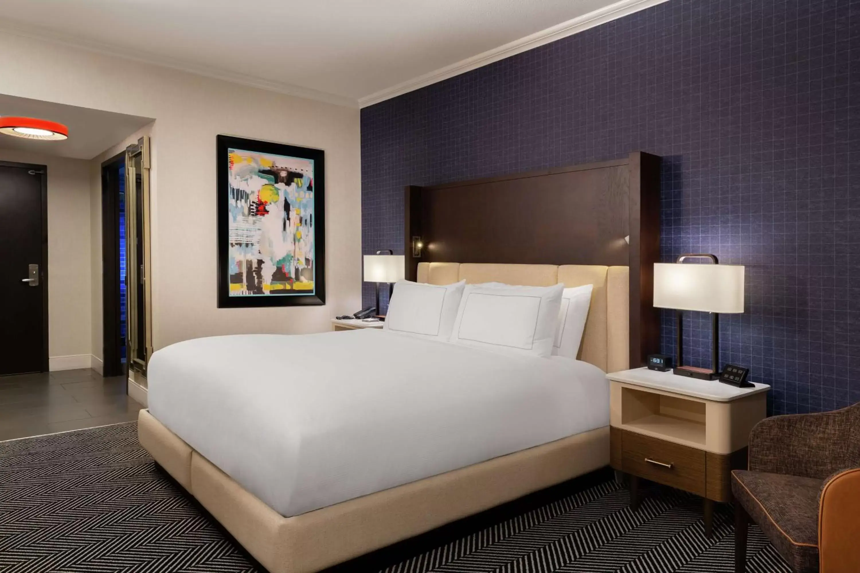 Bed in Hilton Austin