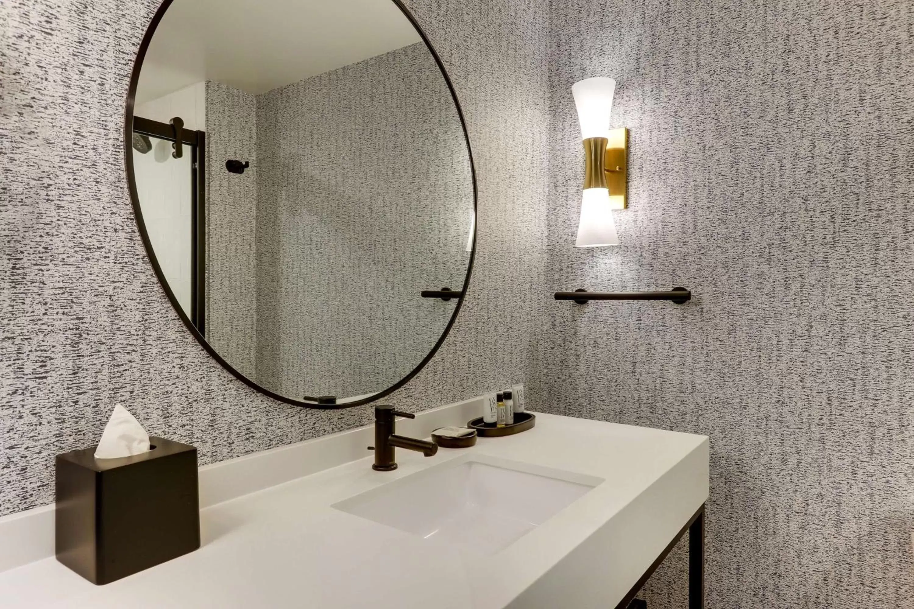 Bathroom in The Chattanoogan Hotel, Curio Collection By Hilton