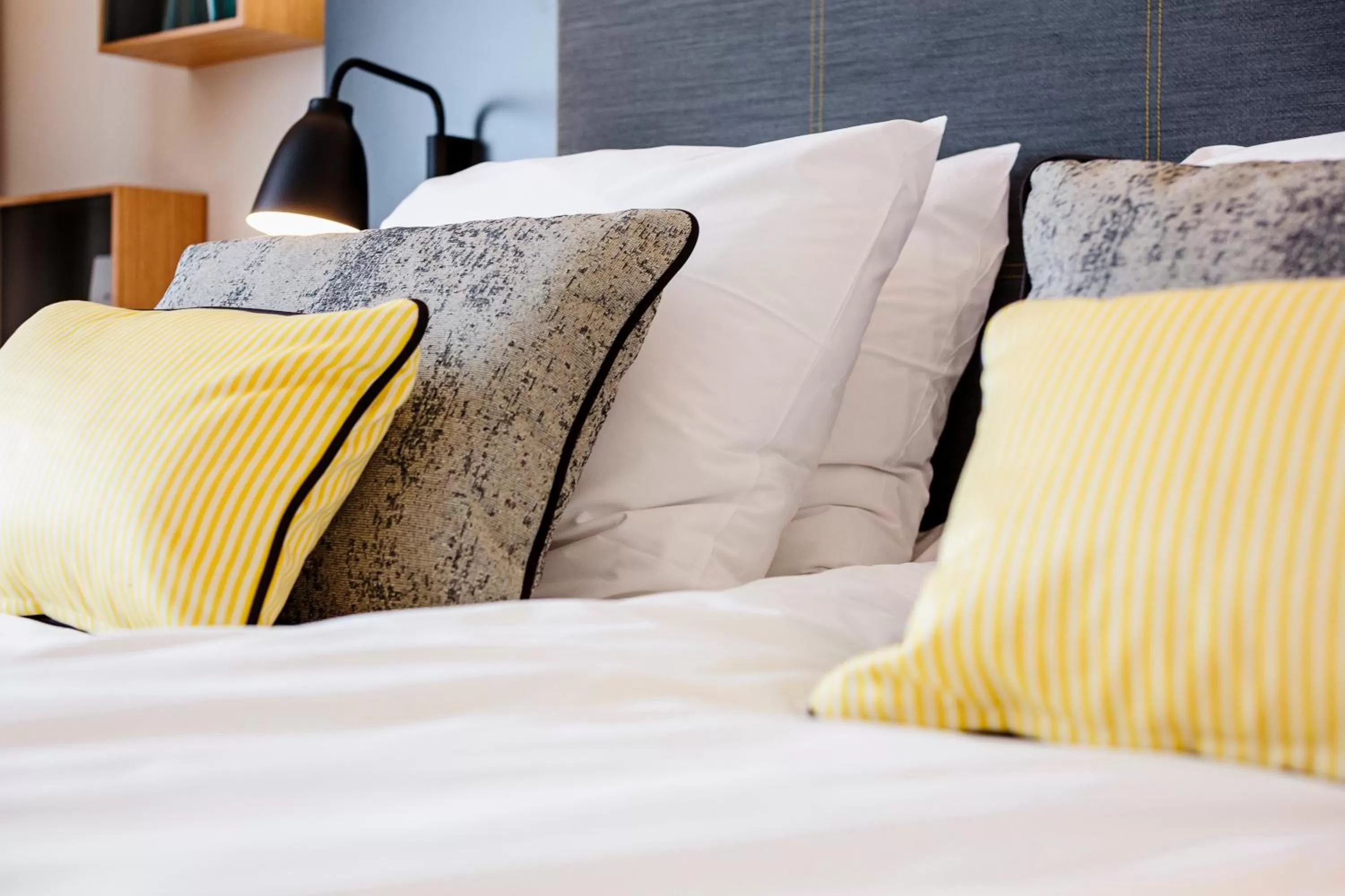 Photo of the whole room, Bed in Hotel Indigo Helsinki-Boulevard by IHG