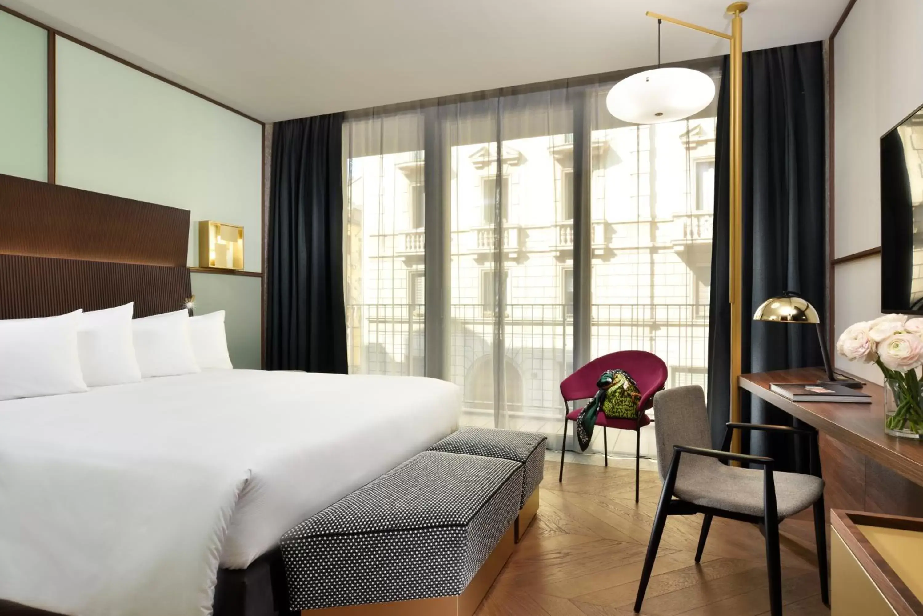 Bedroom, Bed in Milano Verticale | UNA Esperienze Bedroom, Bed in Milano Verticale | UNA Esperienze