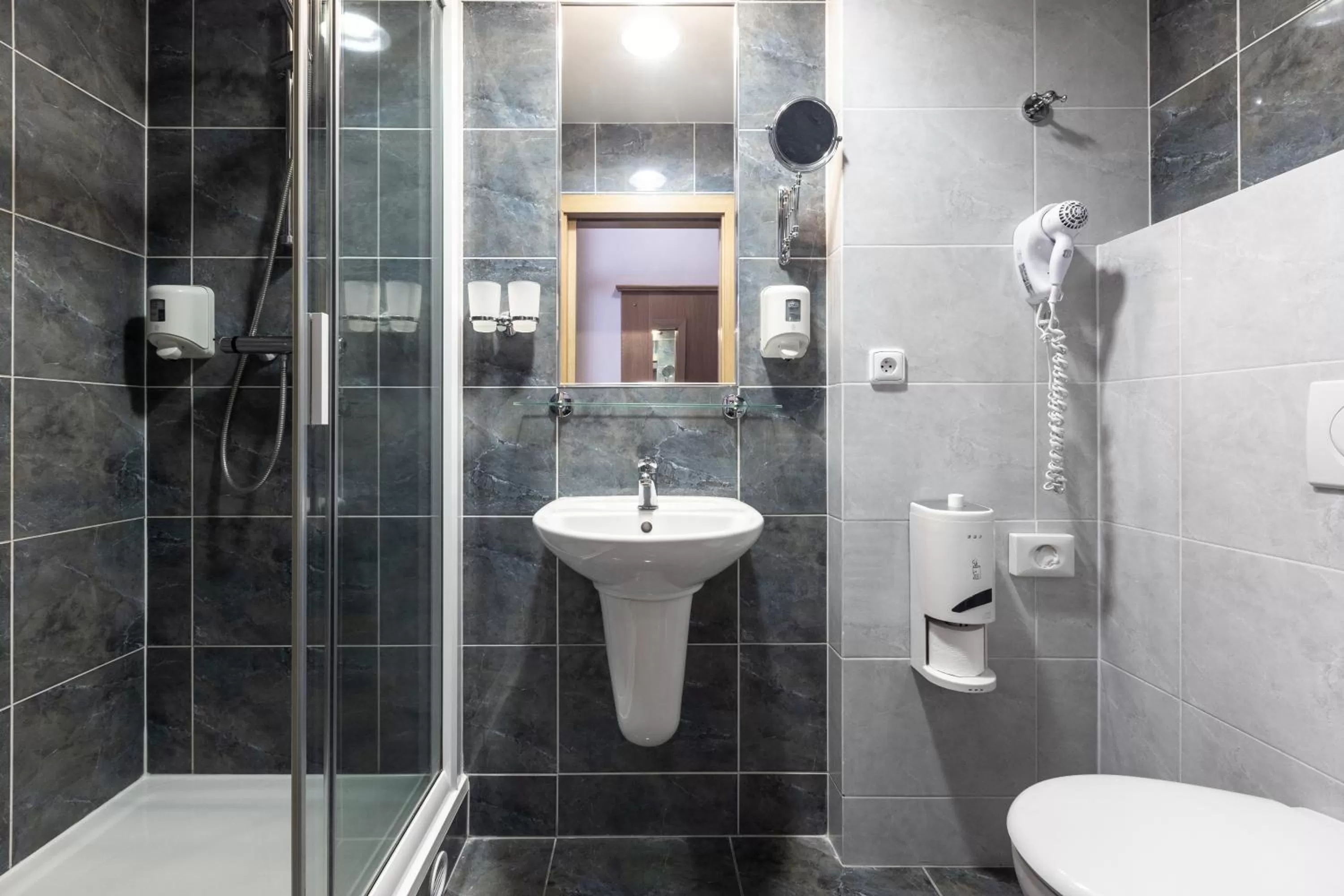 Shower in OREA Hotel Arigone Olomouc