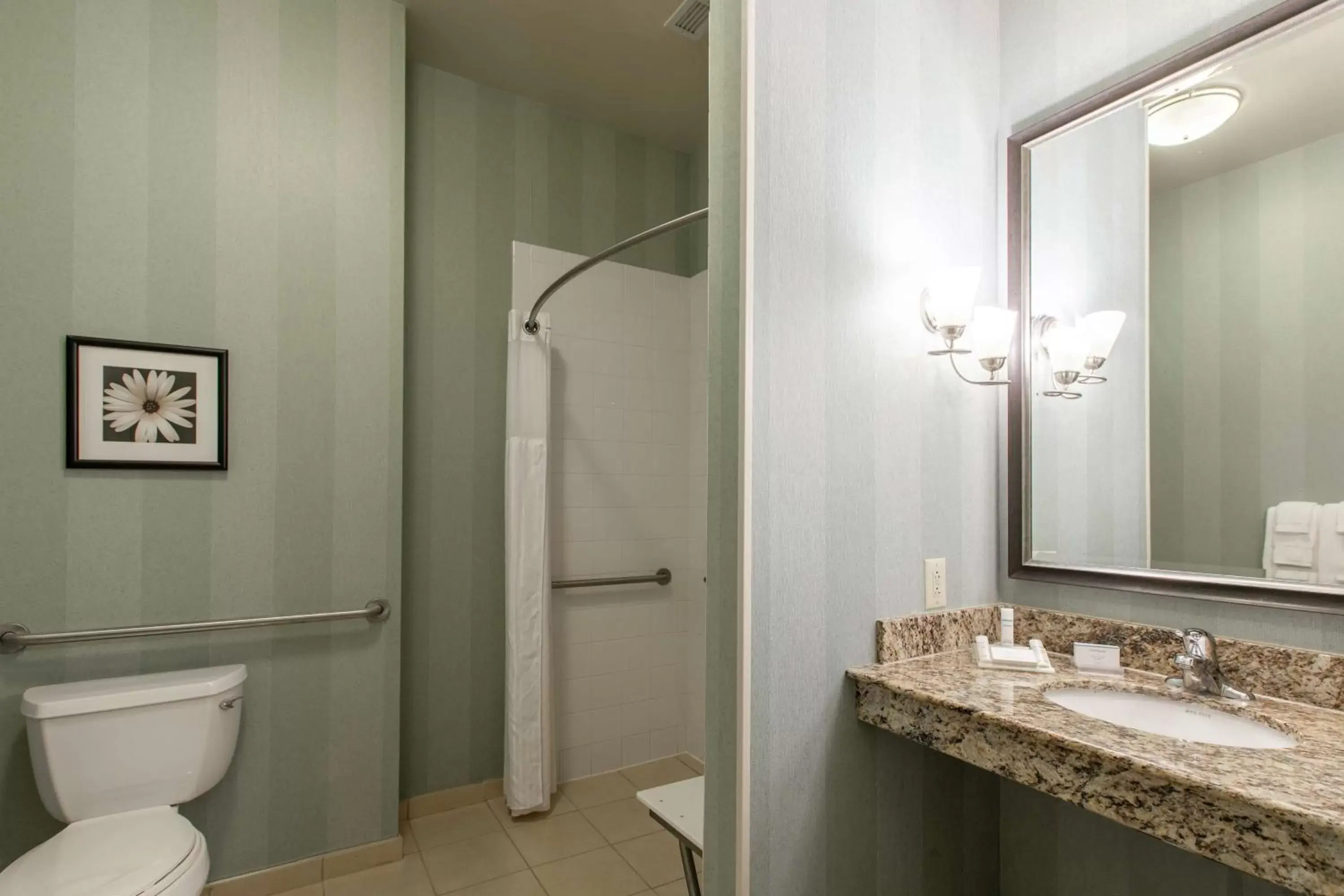 Bathroom in Hilton Garden Inn Lynchburg Bathroom in Hilton Garden Inn Lynchburg