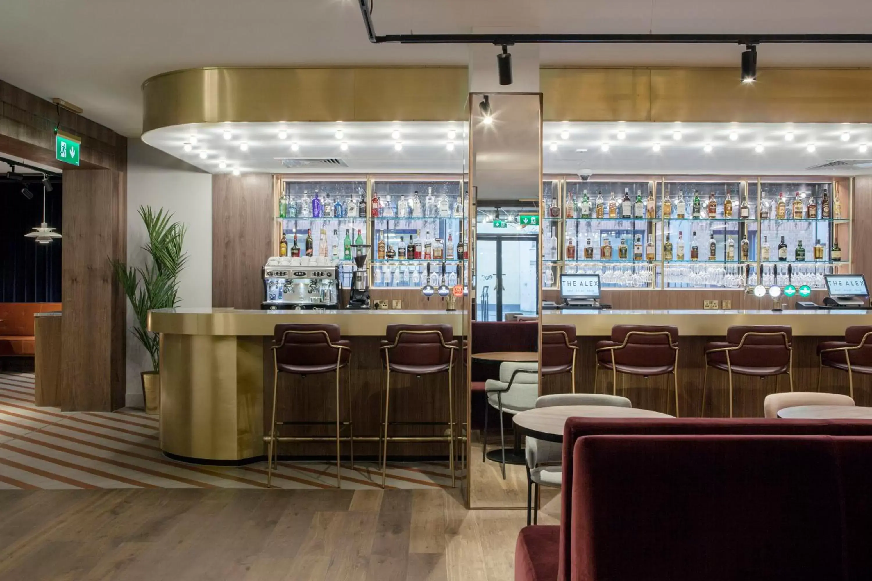 Lounge or bar in The Alex Lounge or bar in The Alex