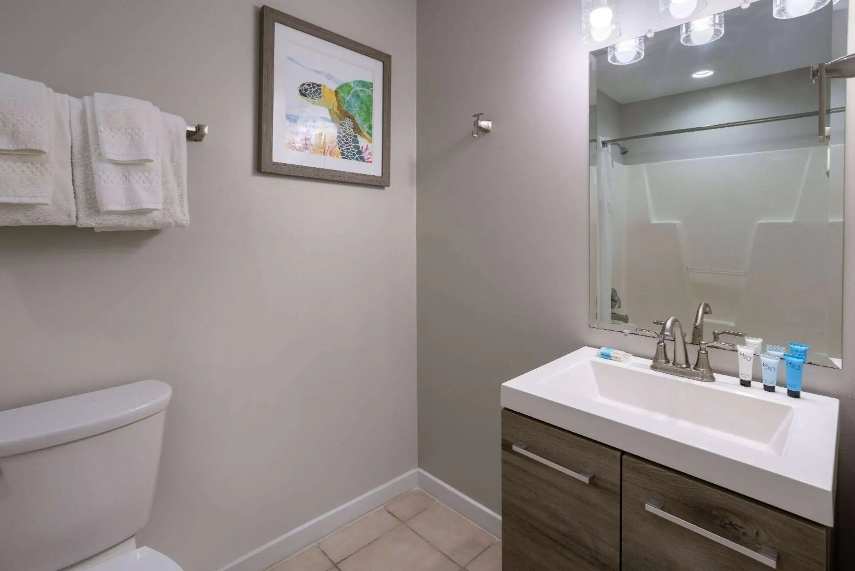 Bed in Atlantic Beach Resort, a Ramada by Wyndham Bed in Atlantic Beach Resort, a Ramada by Wyndham