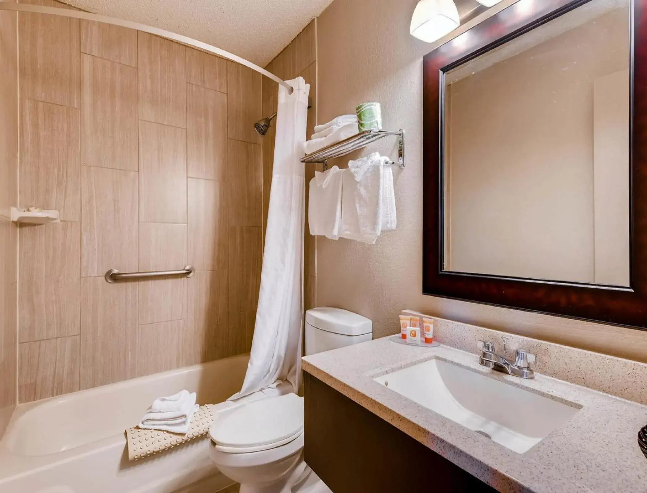 Bathroom in Orangewood Inn and Suites Midtown