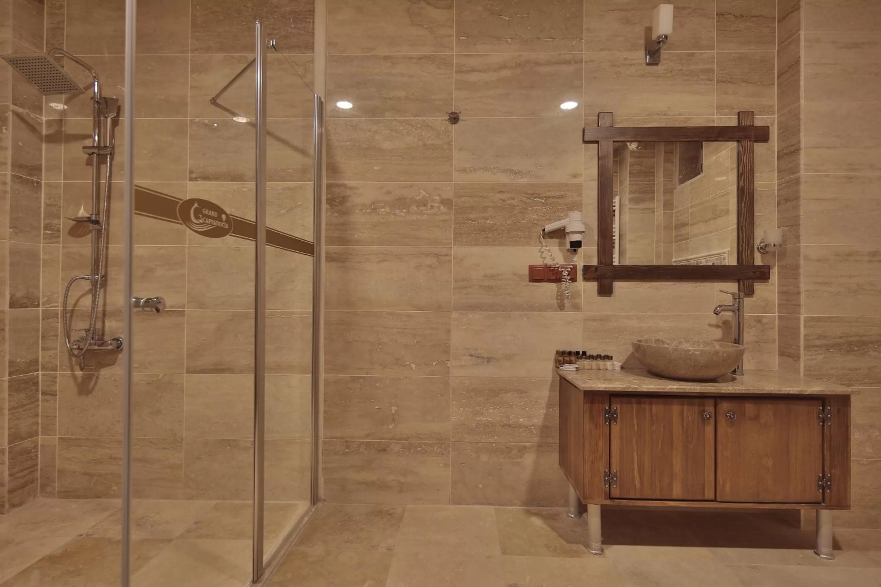 Shower in Grand Cappadocia Hotel