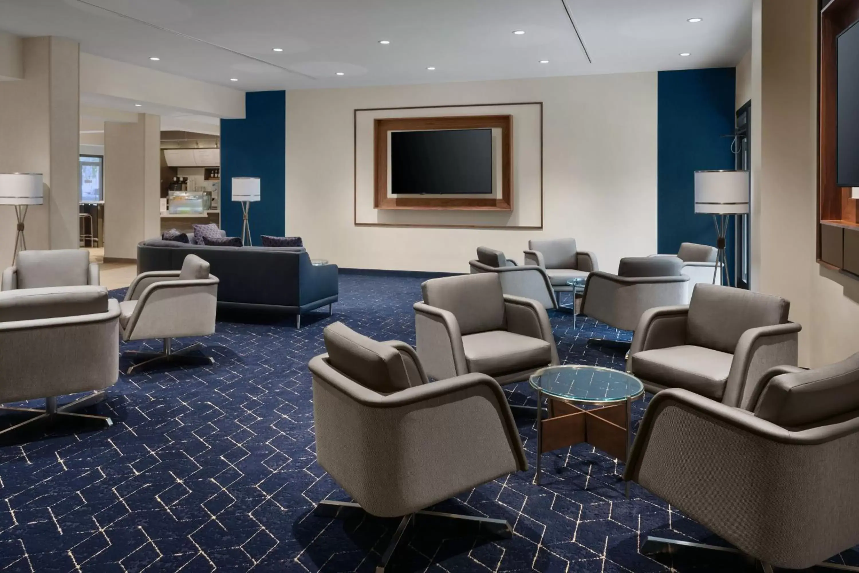 Lobby or reception in Courtyard by Marriott New Orleans Metairie